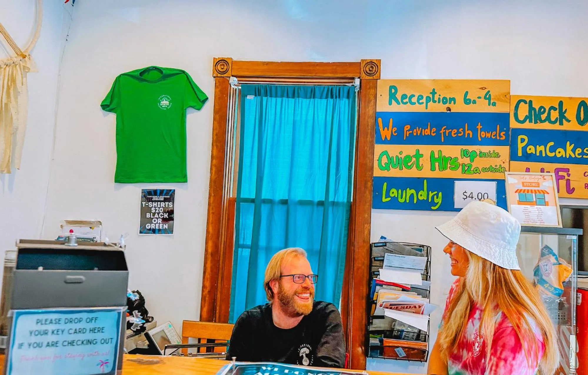 Lobby or reception in ITH San Diego Adventure Hostel