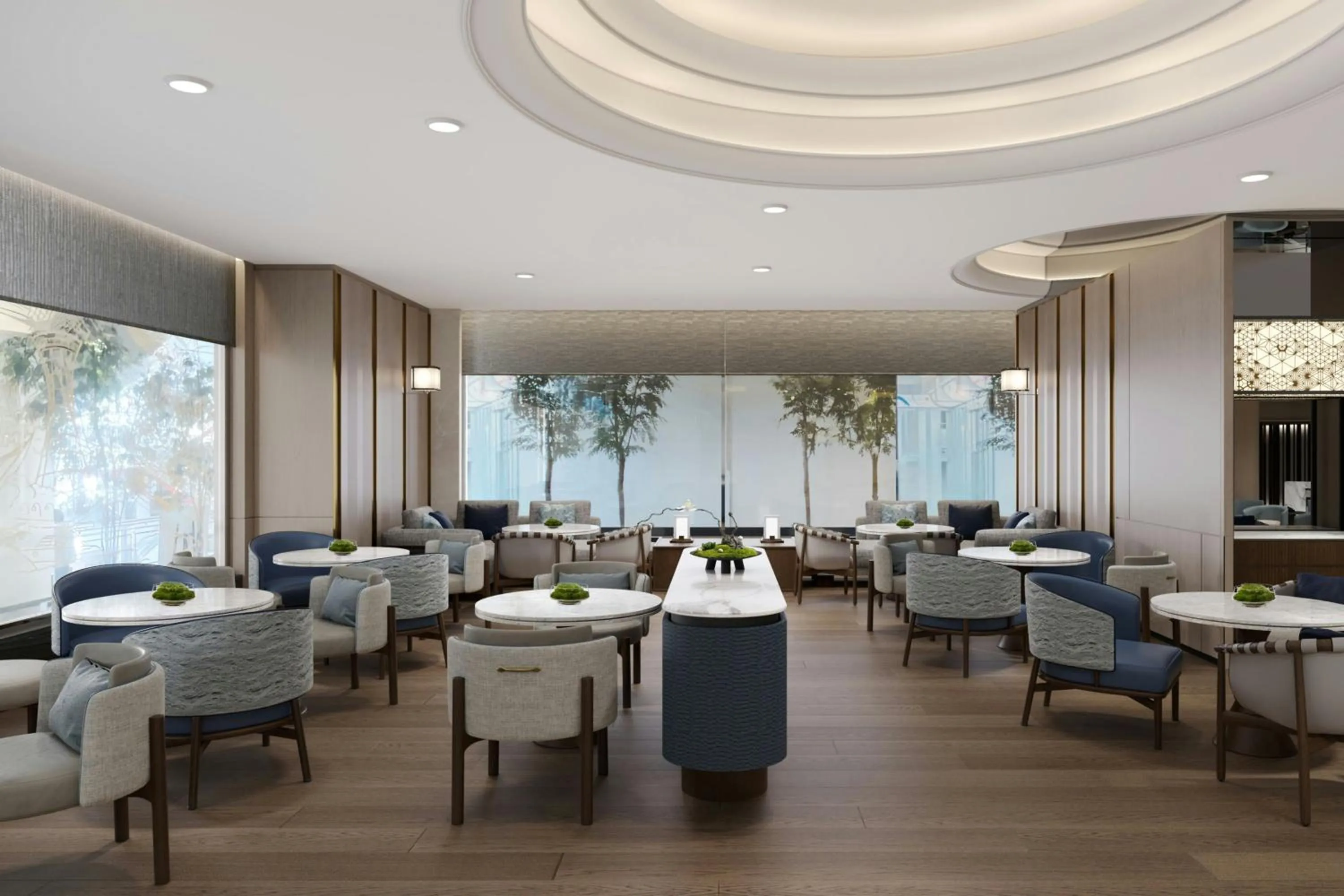 Lounge or bar in Kobe Marriott Hotel