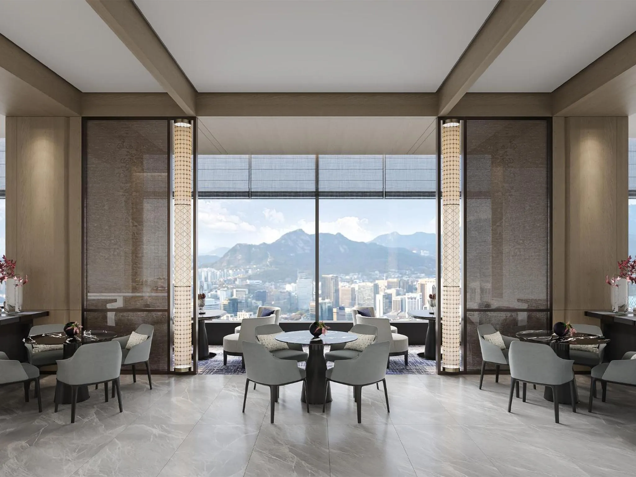 Lounge or bar in Kobe Marriott Hotel