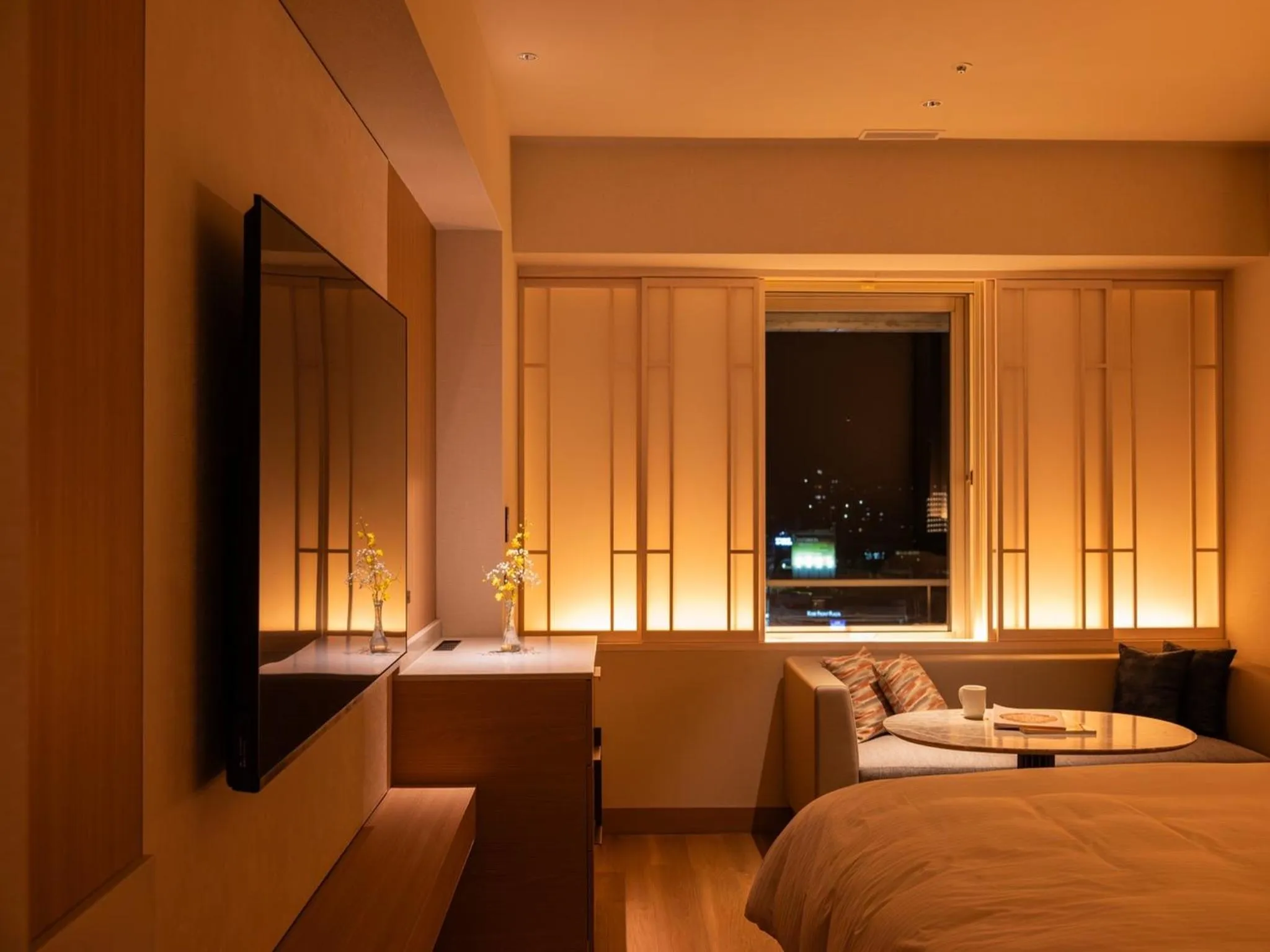 Bedroom, Bed in Kobe Marriott Hotel