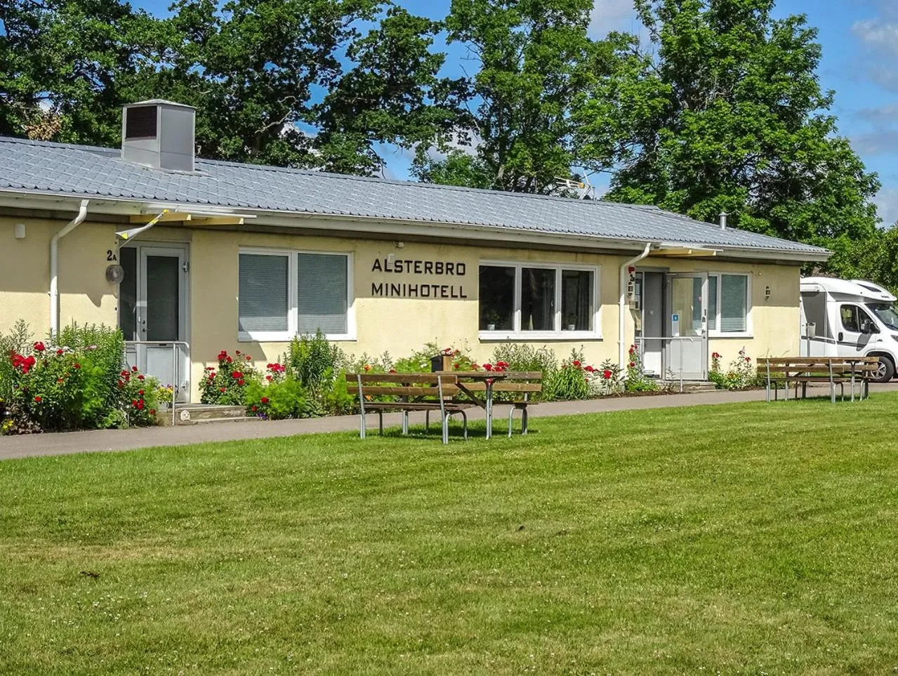 Facade/entrance in Alsterbro Minihotell