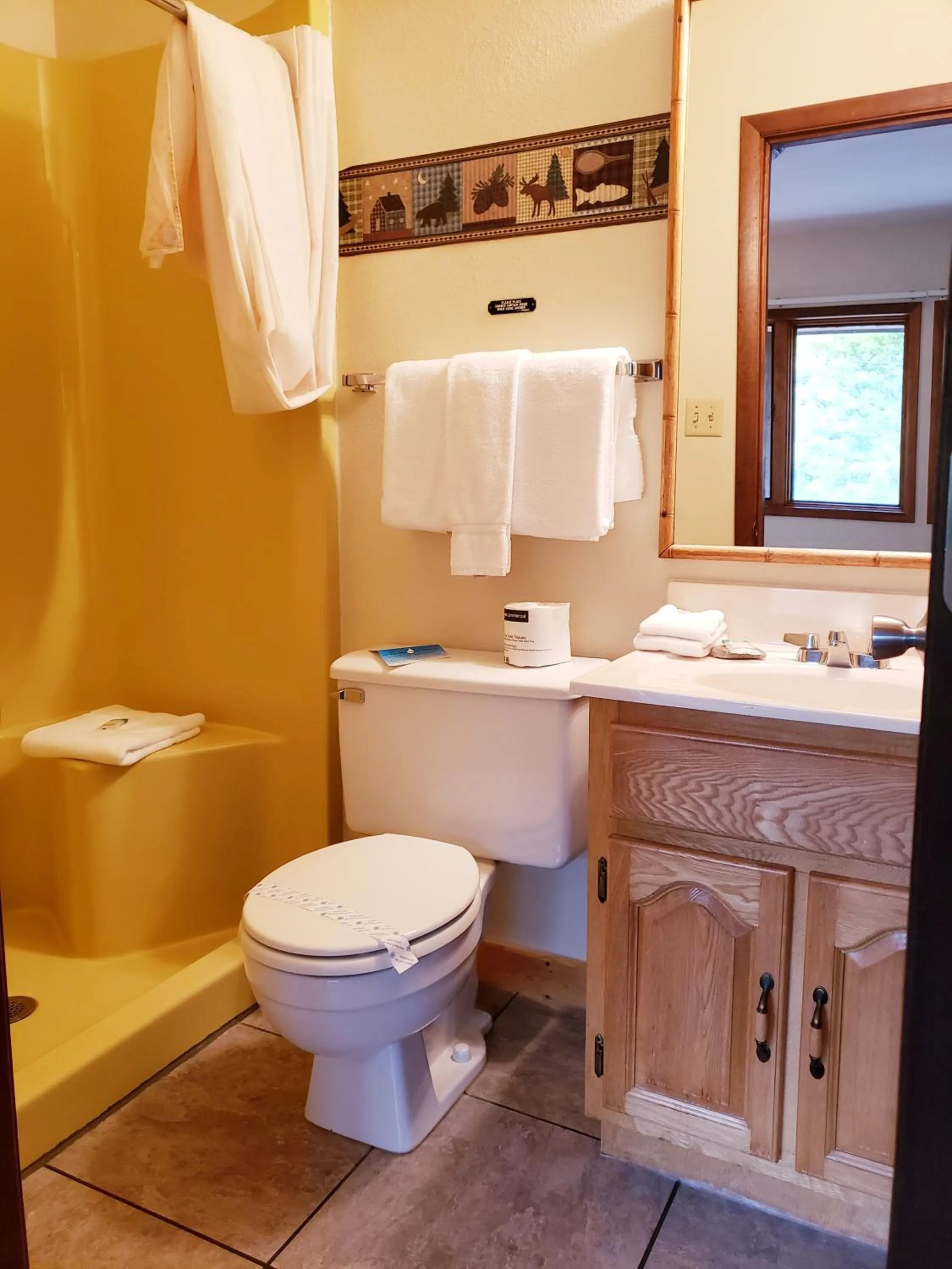 Bathroom in North Ironwood Acres - Black River Lodge