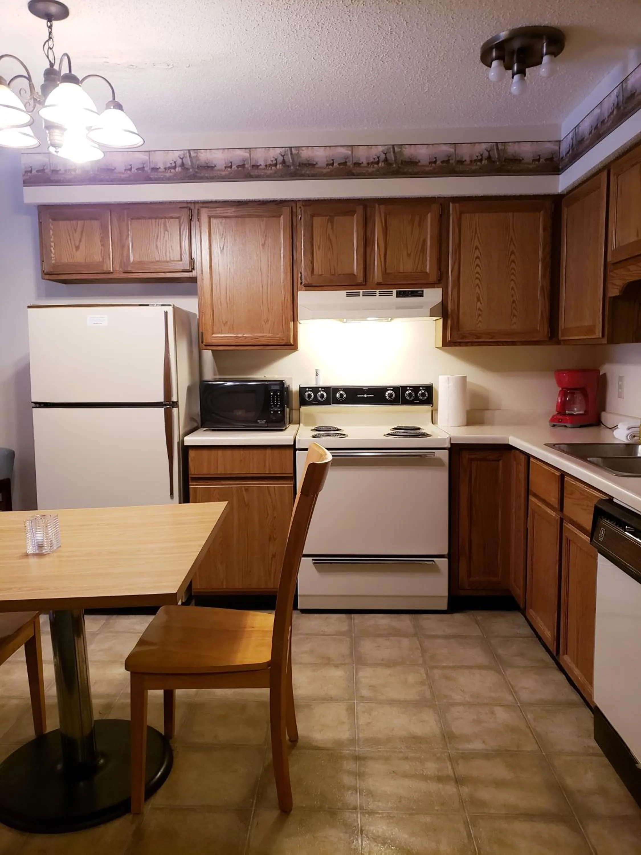 Kitchen or kitchenette in North Ironwood Acres - Black River Lodge