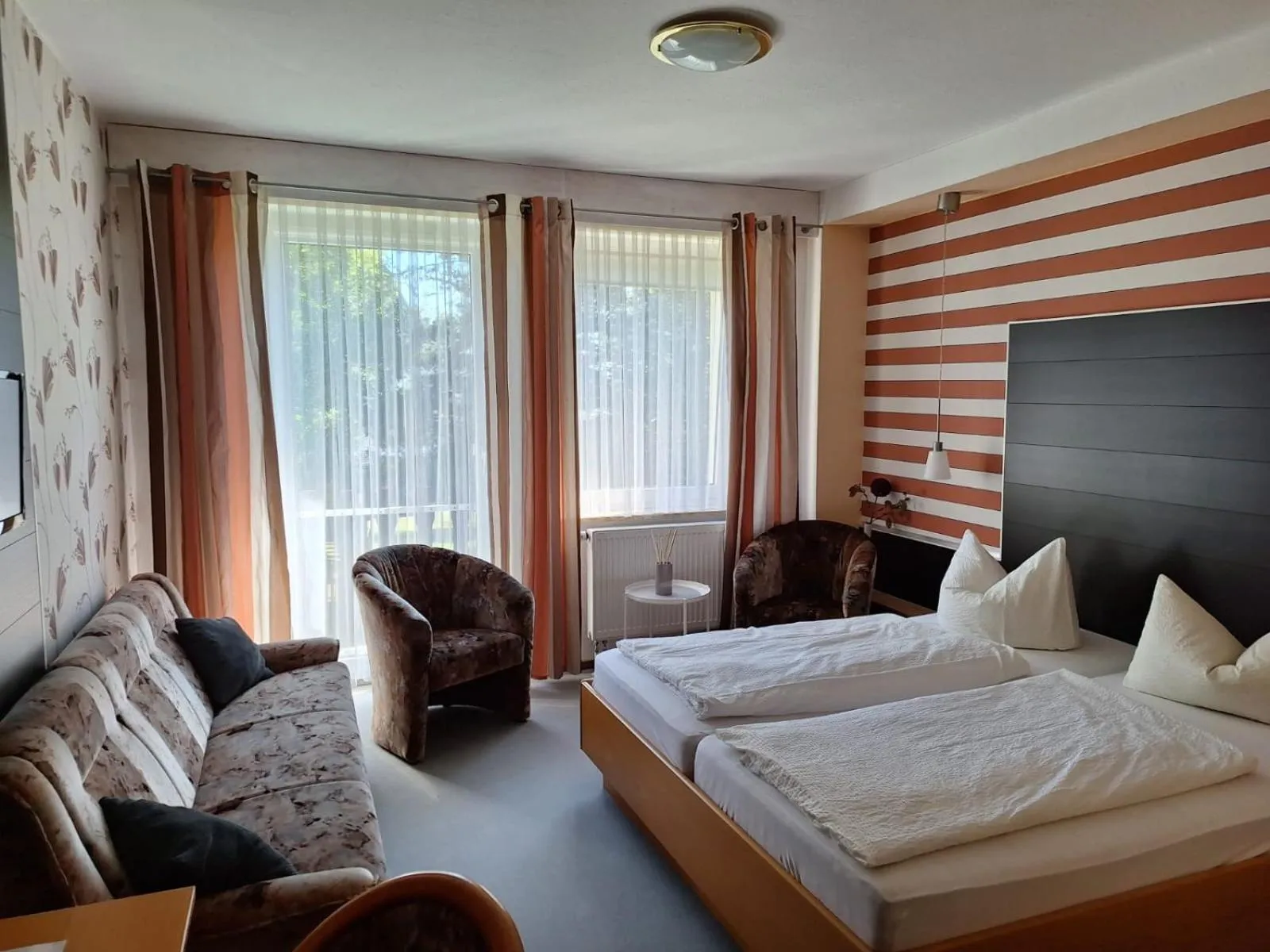 Bed in Hotel Heilbrunnen