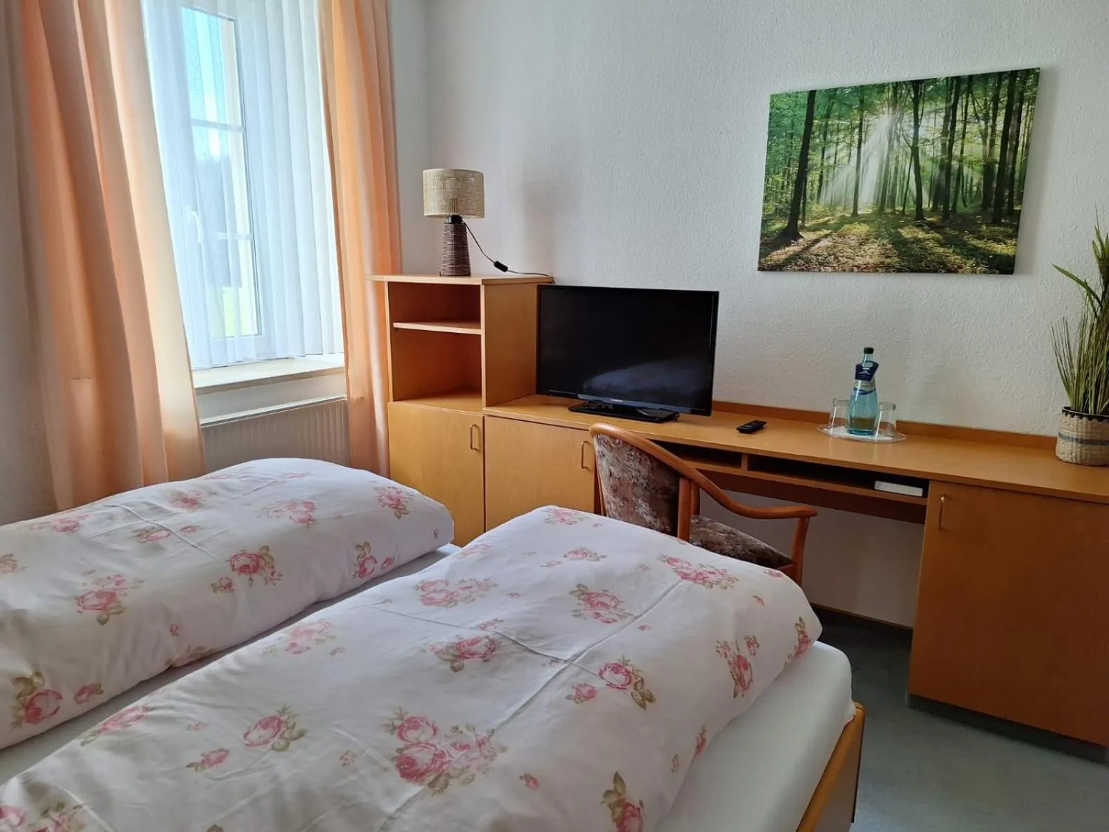 Bed in Hotel Heilbrunnen