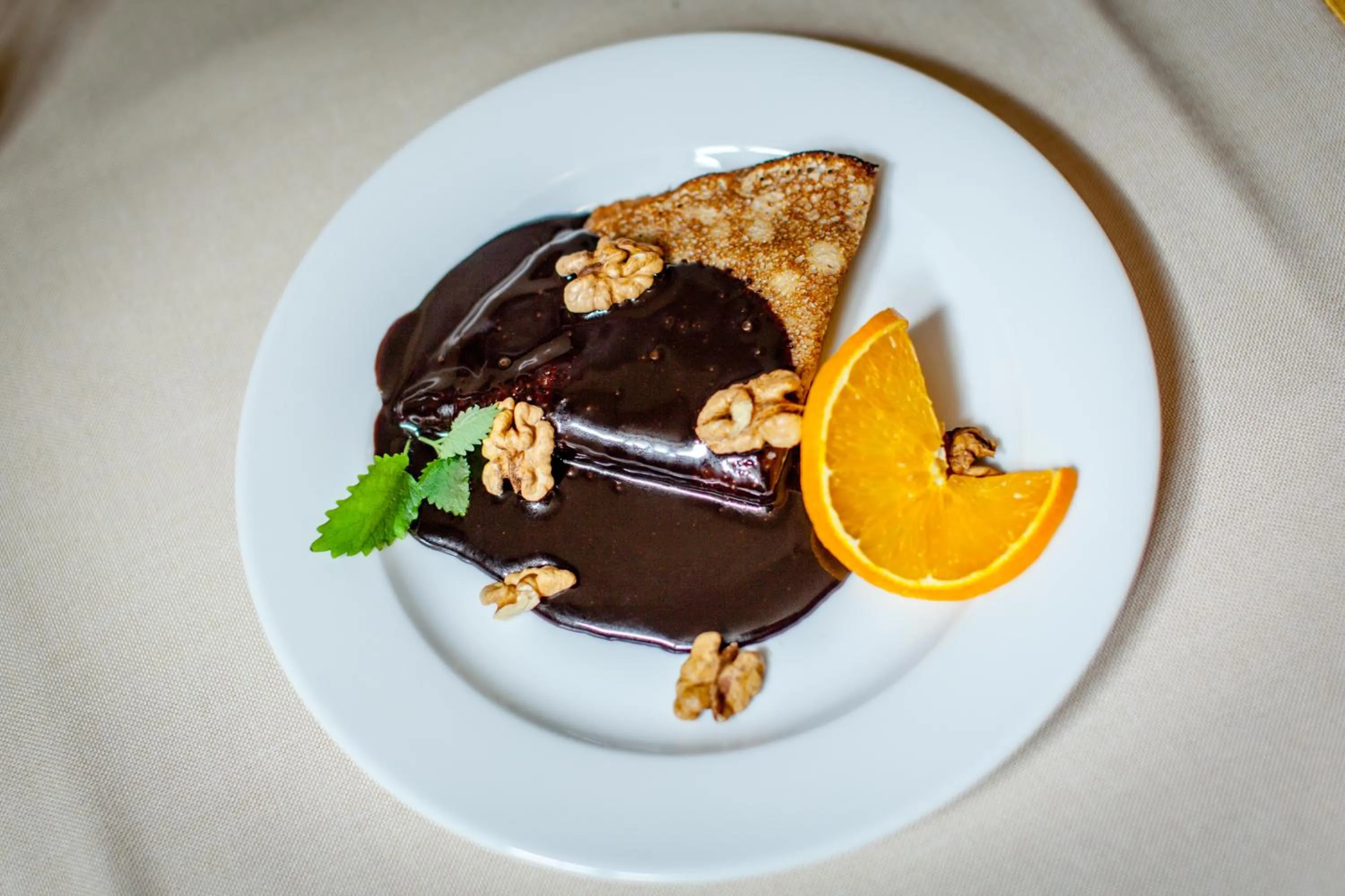 Food close-up in Hotel Fryderyk