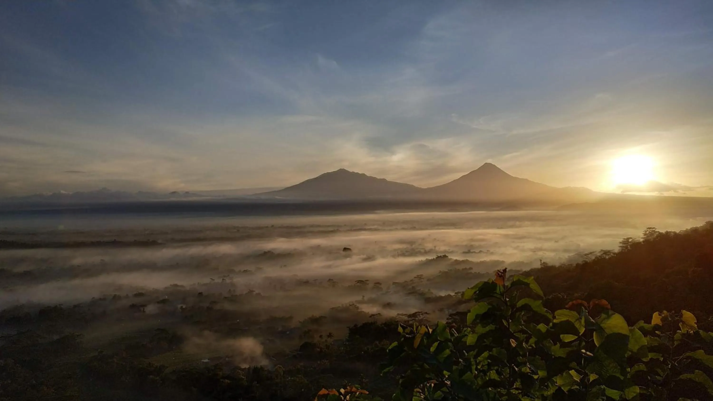 Natural landscape in Genthong Homestay