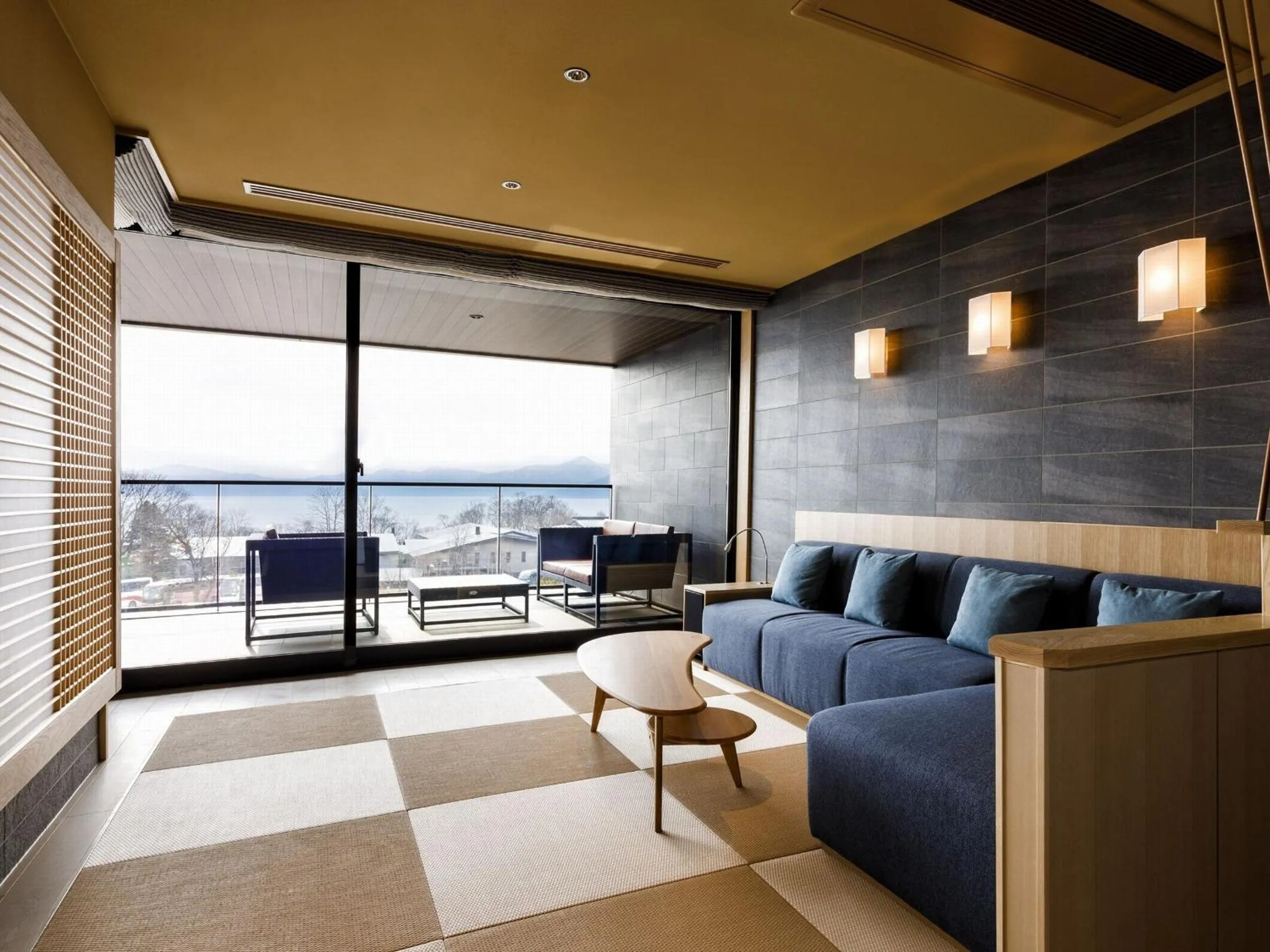 Photo of the whole room in Lake Shikotsu Tsuruga Bessou AO no ZA