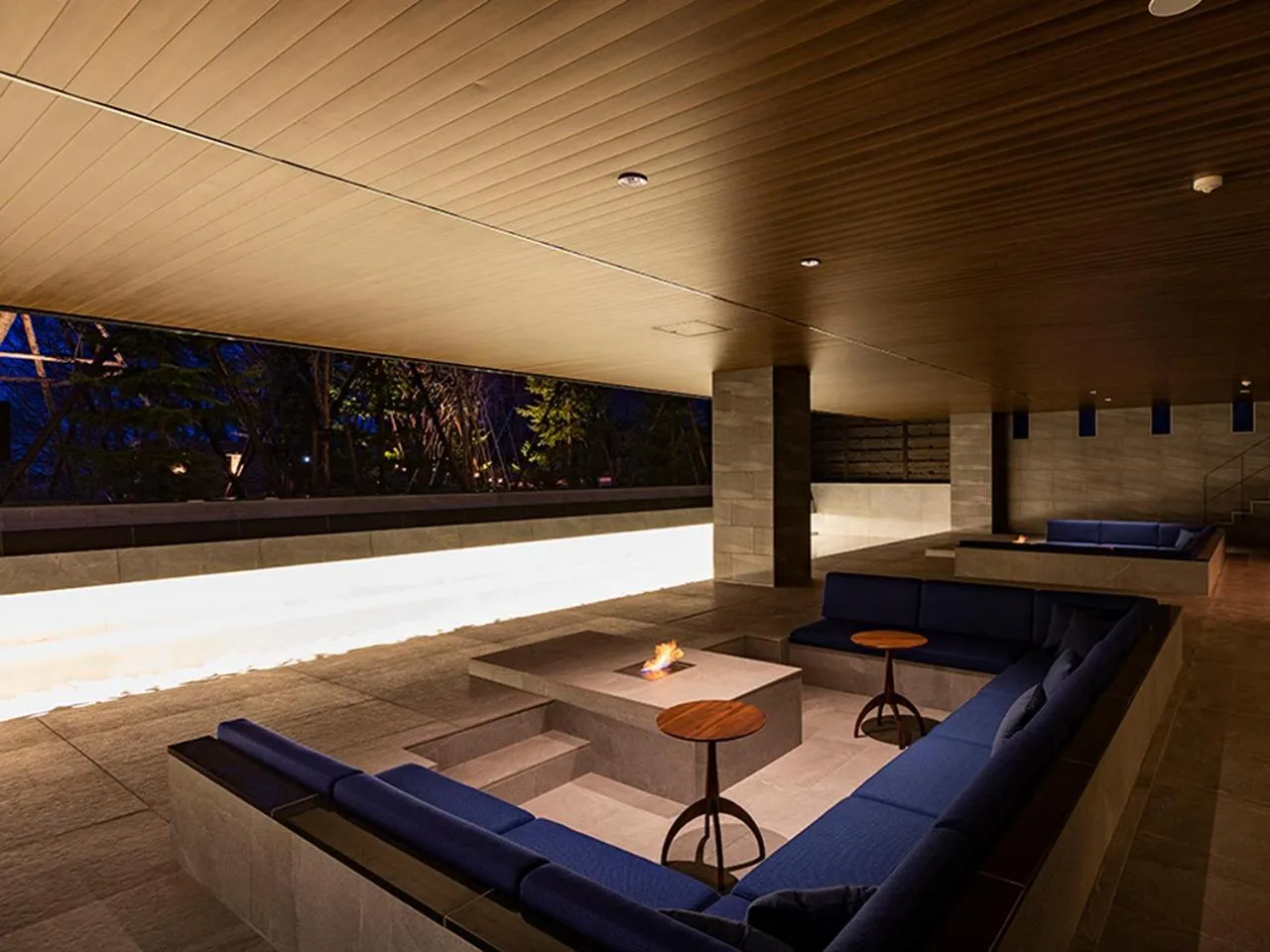 Area and facilities in Lake Shikotsu Tsuruga Bessou AO no ZA