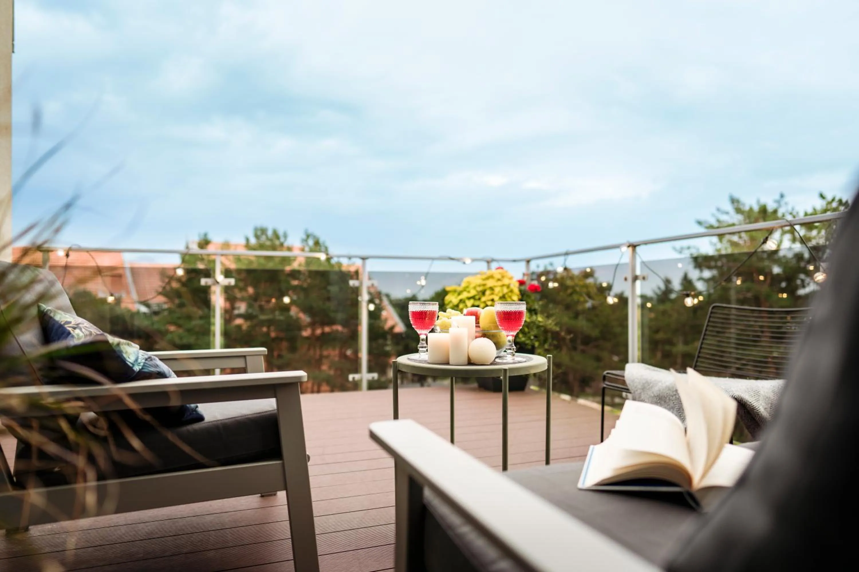 Balcony/Terrace in Visit Nida Apartments