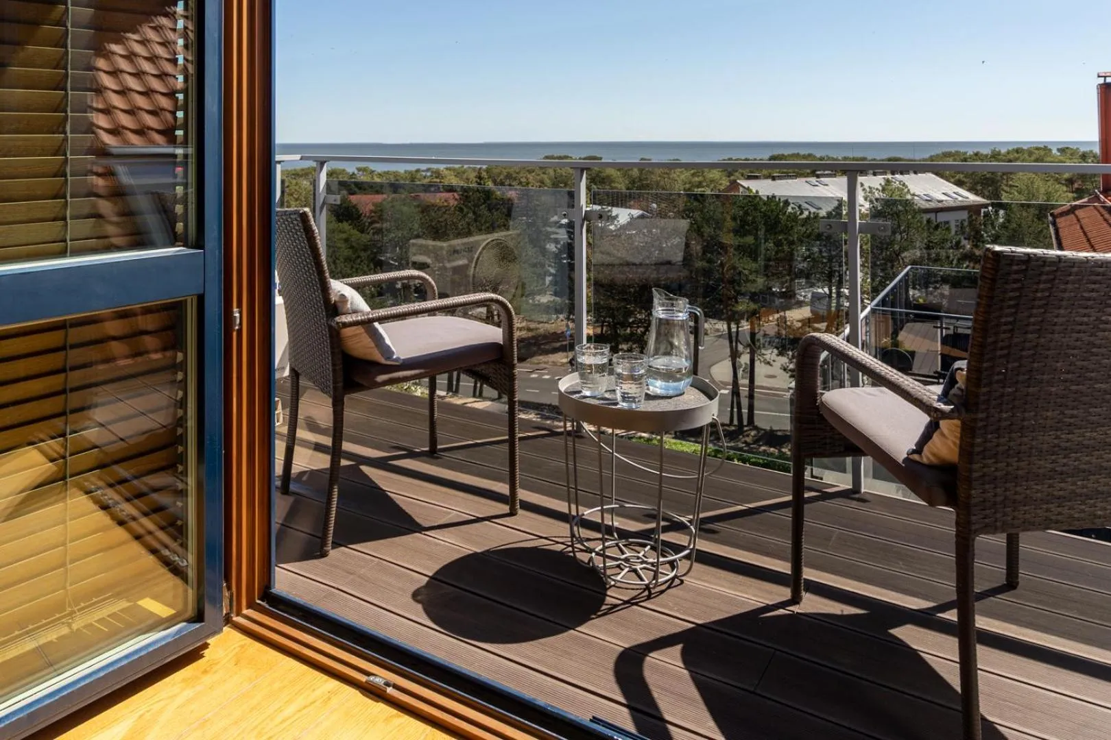 Balcony/Terrace in Visit Nida Apartments