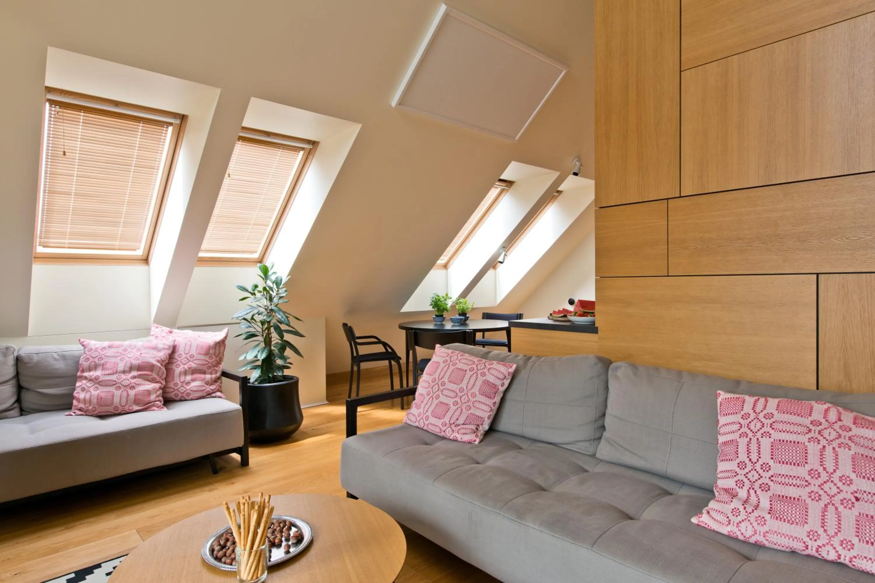 Living room in Visit Nida Apartments