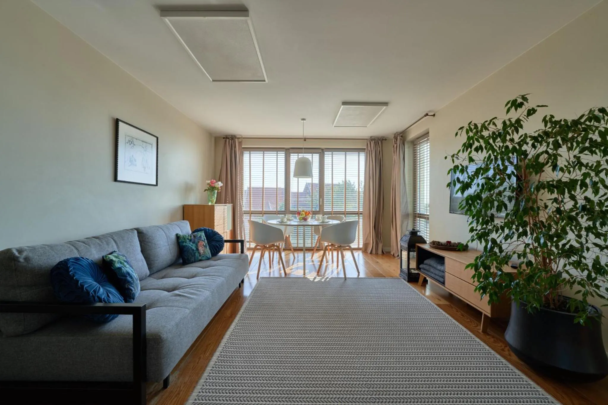 Living room in Visit Nida Apartments