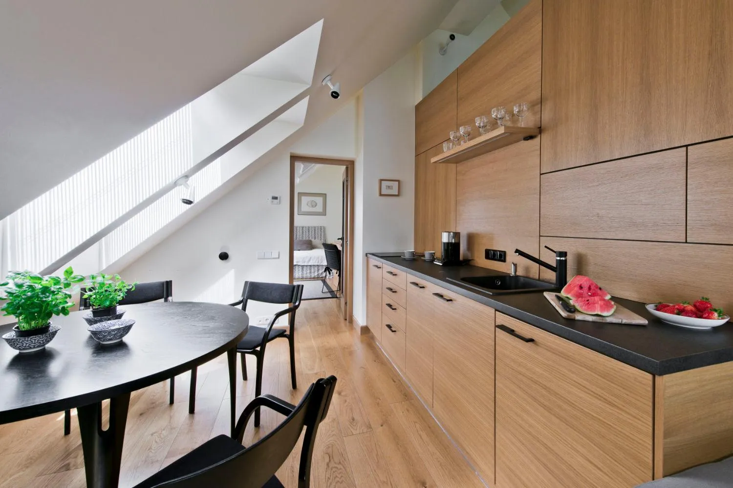 kitchen in Visit Nida Apartments