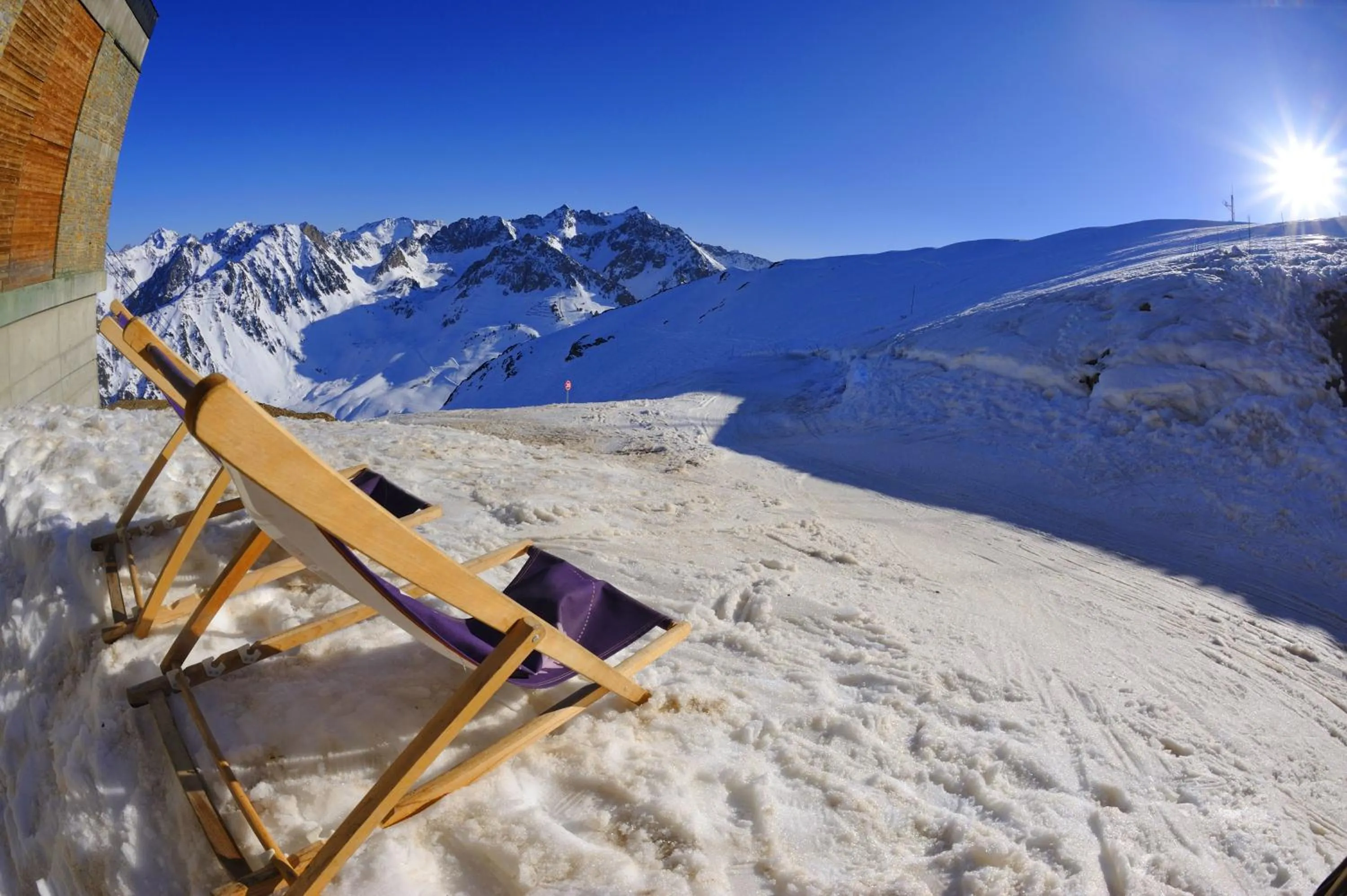 Skiing in Résidence Azureva La Mongie
