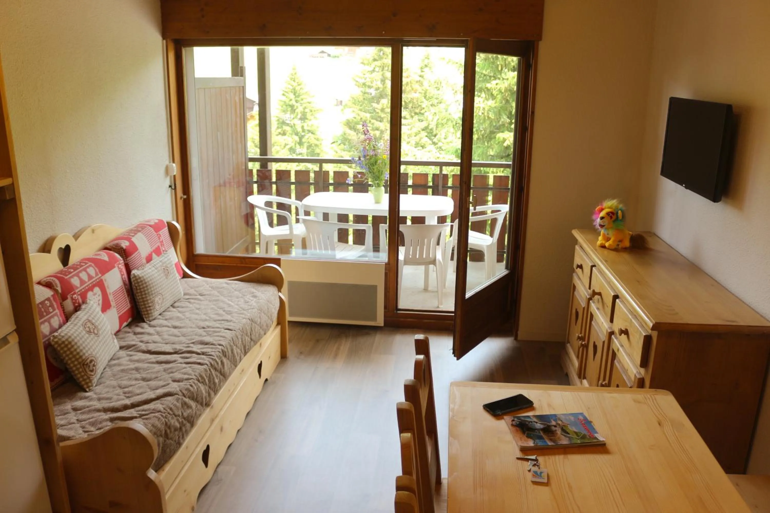 TV and multimedia, Bed in Résidence Azureva La Clusaz les Aravis