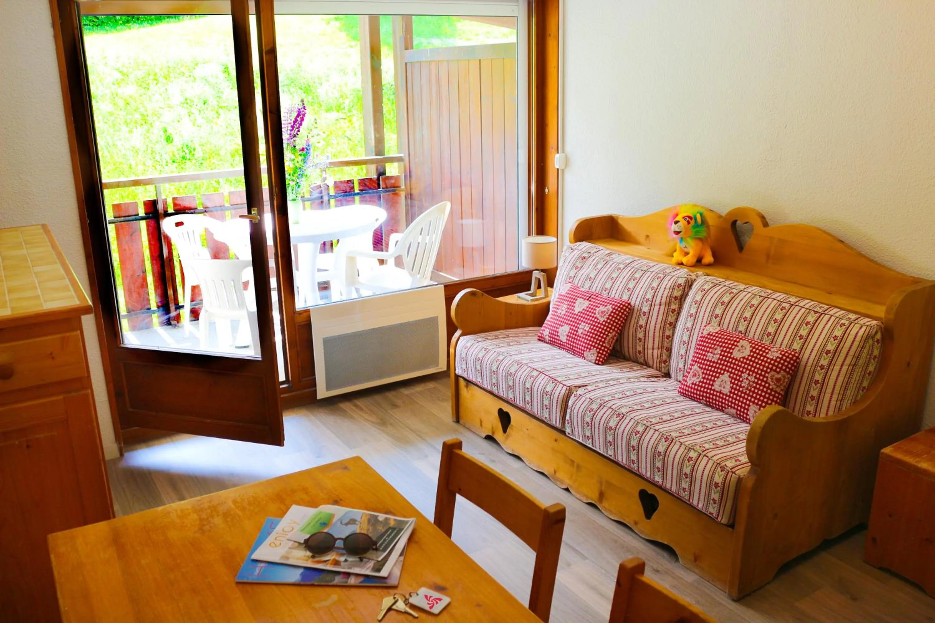Living room in Résidence Azureva La Clusaz les Aravis