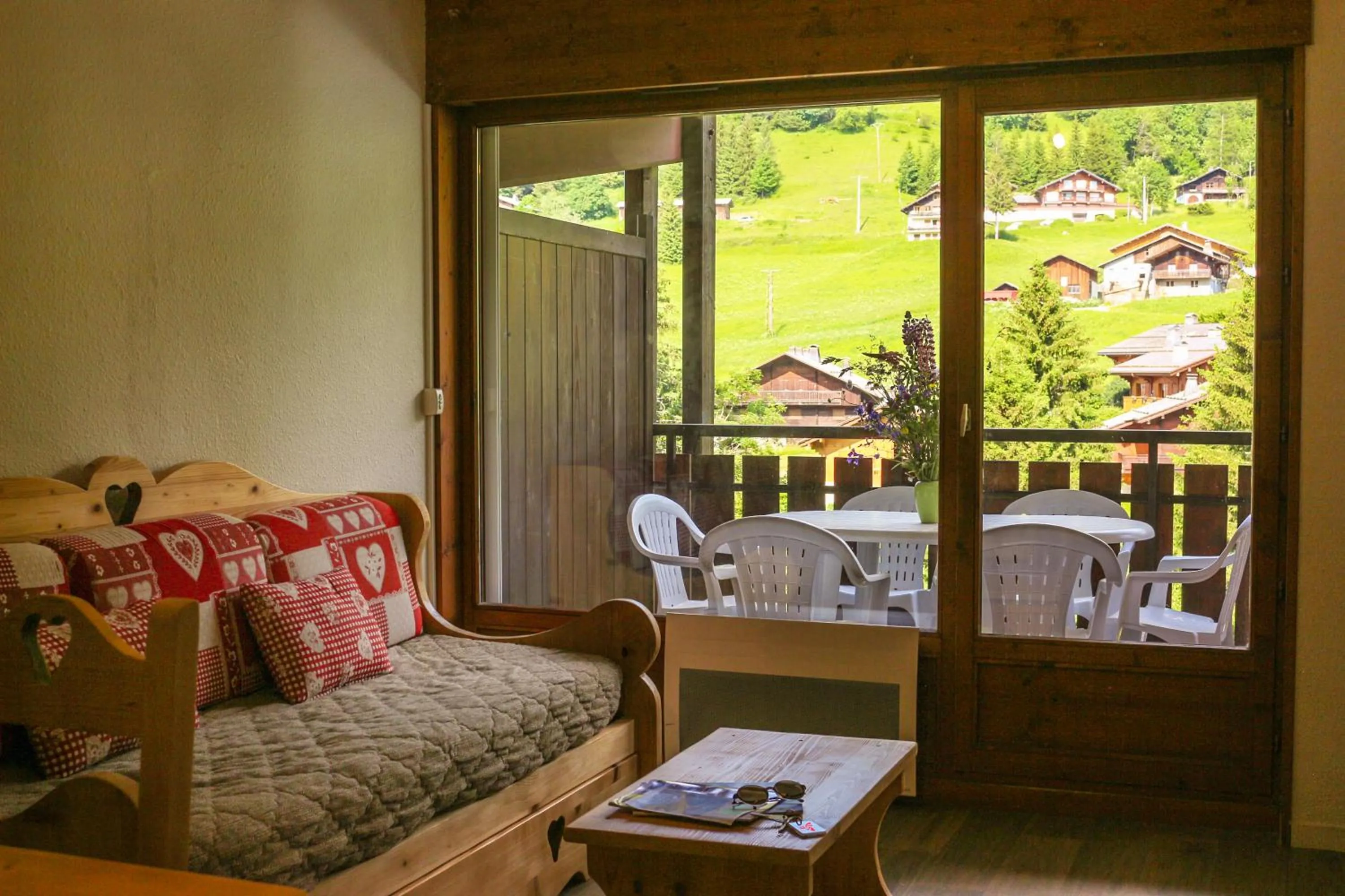 Balcony/Terrace in Résidence Azureva La Clusaz les Aravis