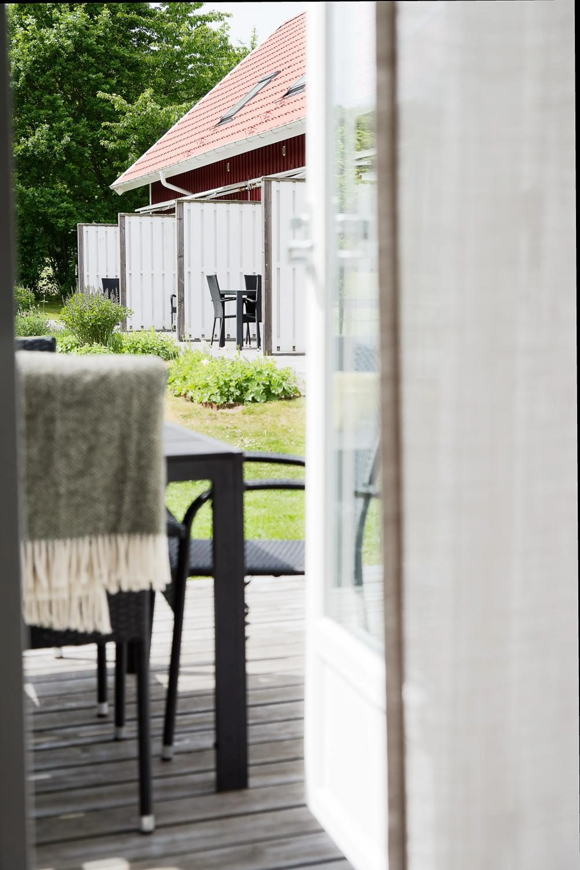 Balcony/Terrace in Apelviken Lägenhetshotell