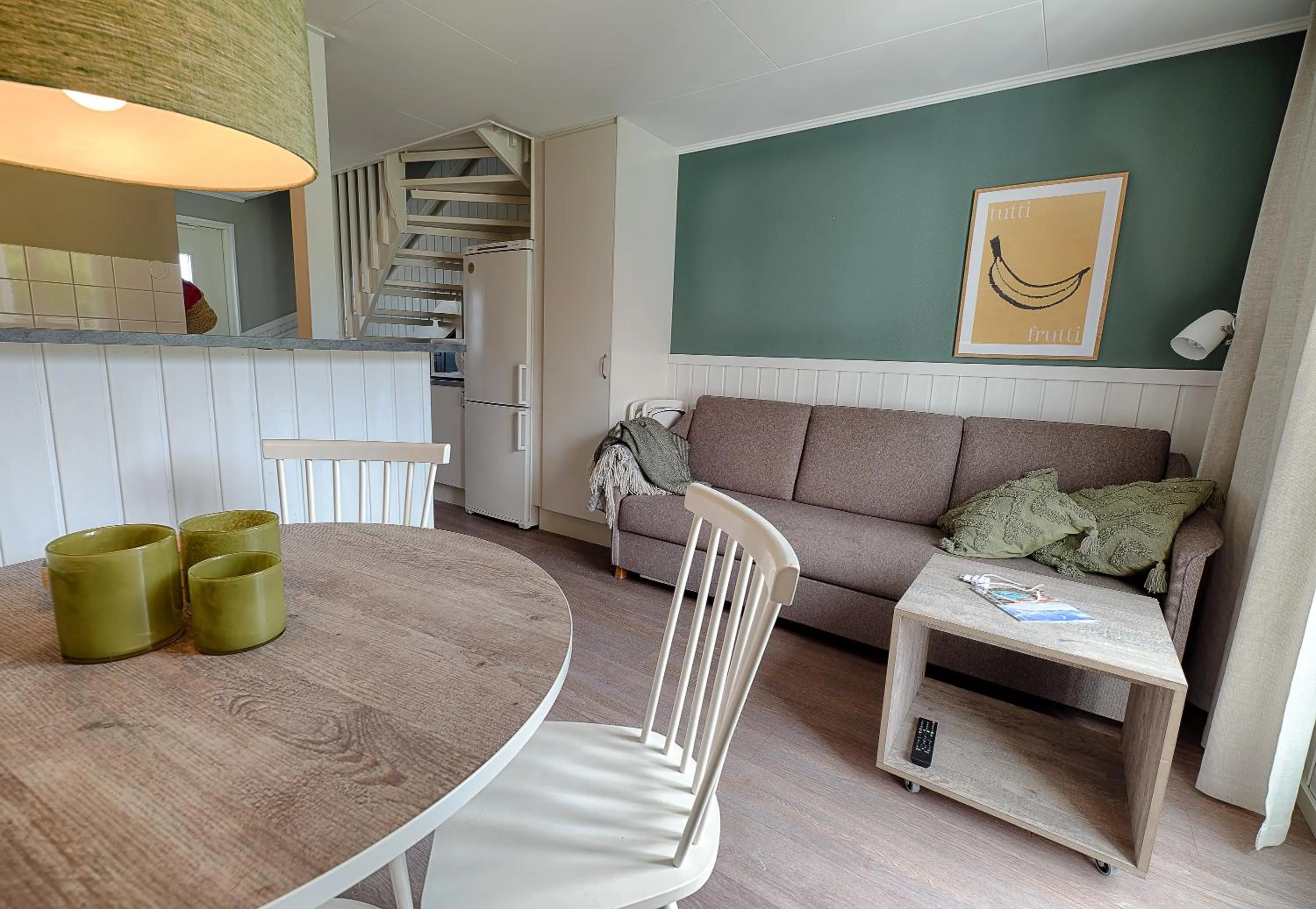 Living room in Apelviken Lägenhetshotell