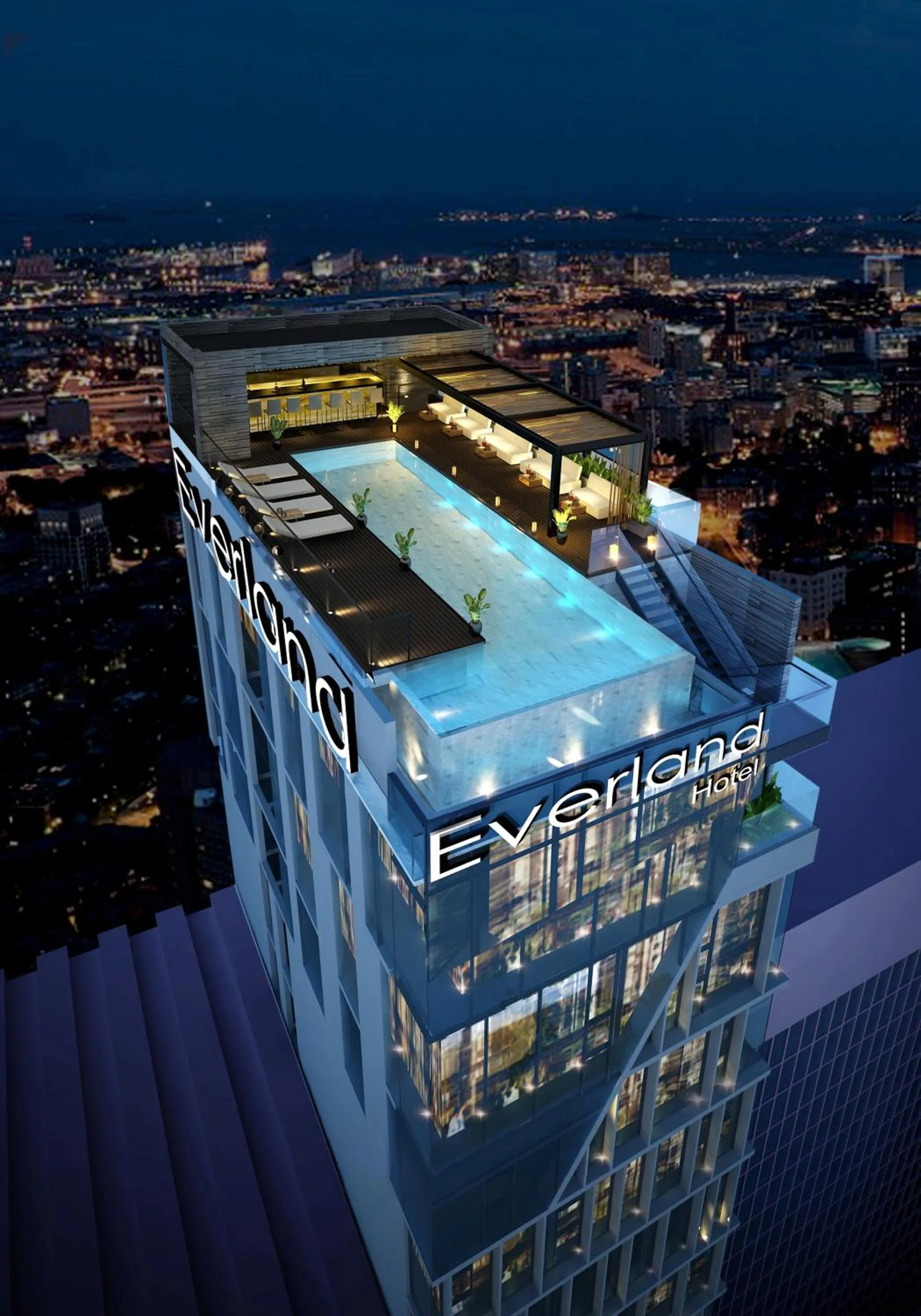 Facade/entrance in Everland Hotel