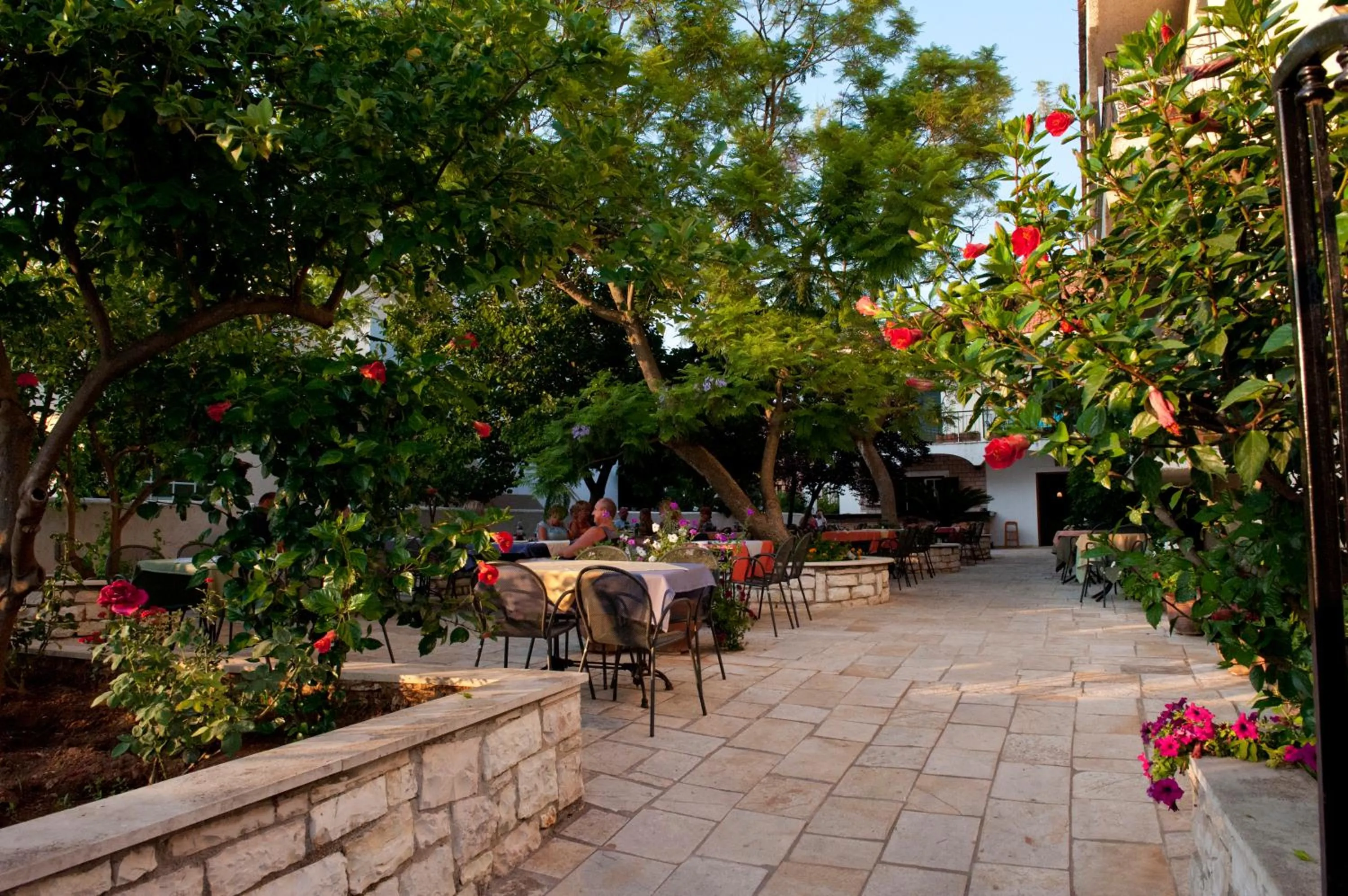 Facade/entrance in Marie Hotel