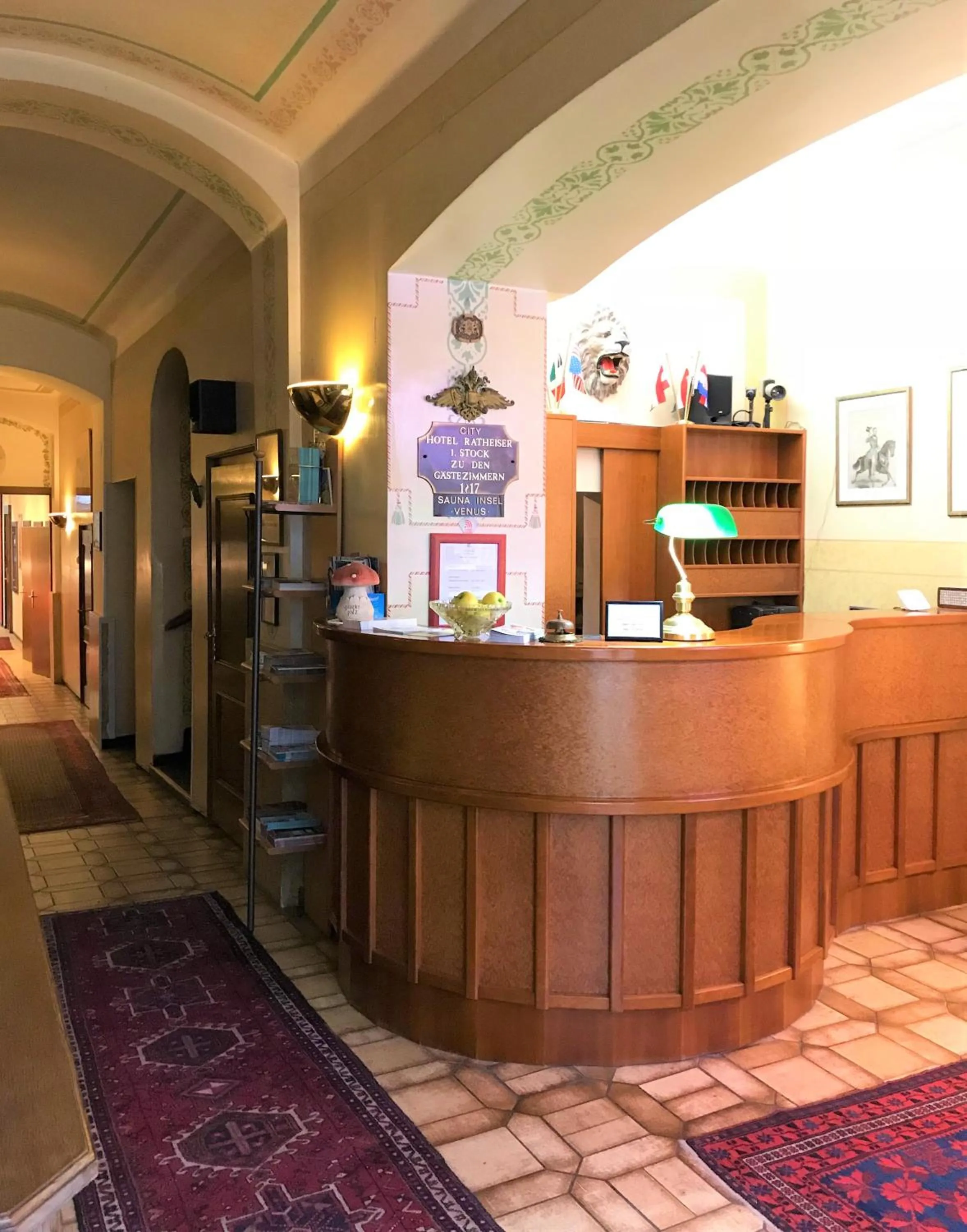 Lobby or reception in Cityhotel Ratheiser