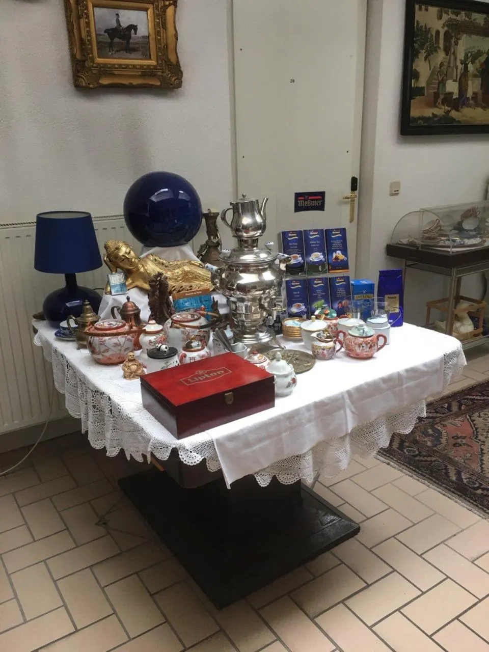 Decorative detail in Cityhotel Ratheiser