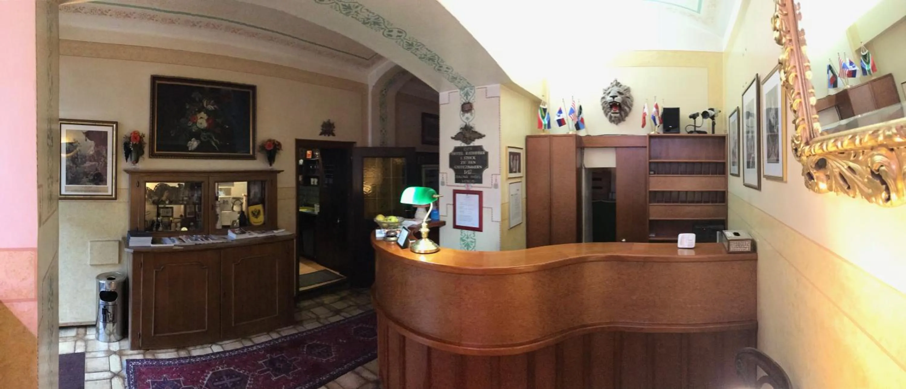 Lobby or reception in Cityhotel Ratheiser