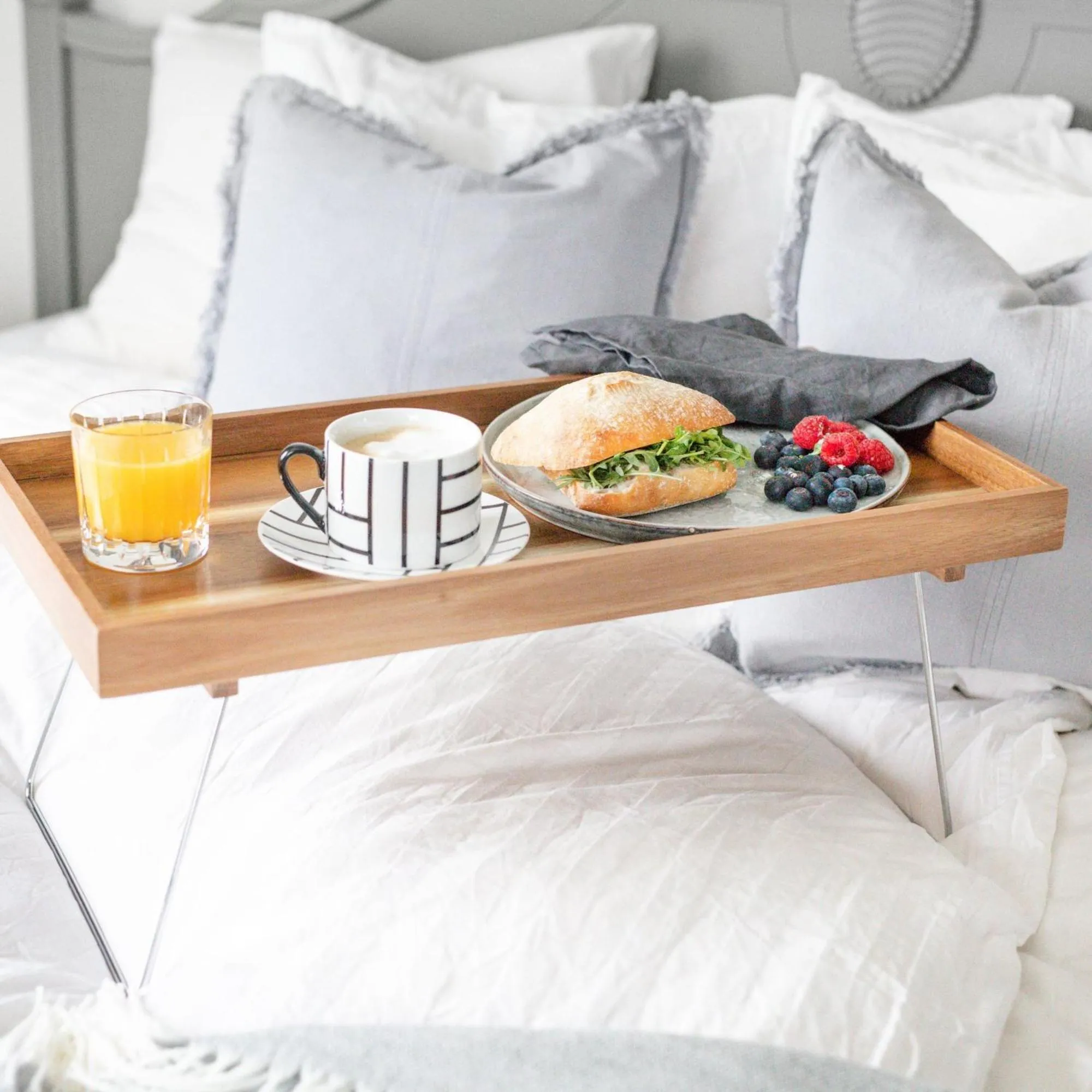 Bed in Prinsgården B&B rum stugor