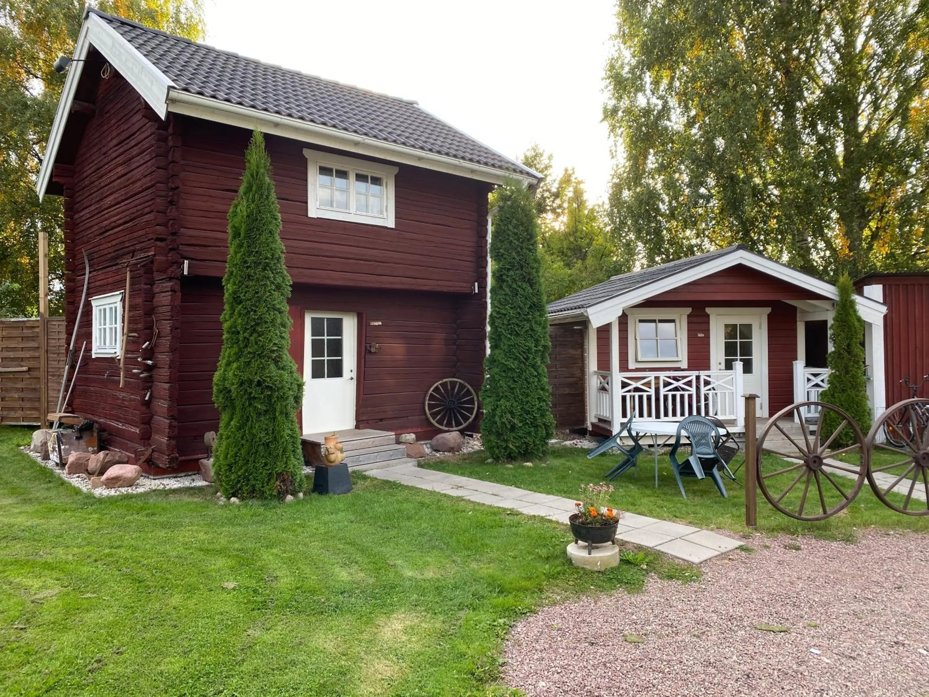 Prinsgården B&B rum stugor