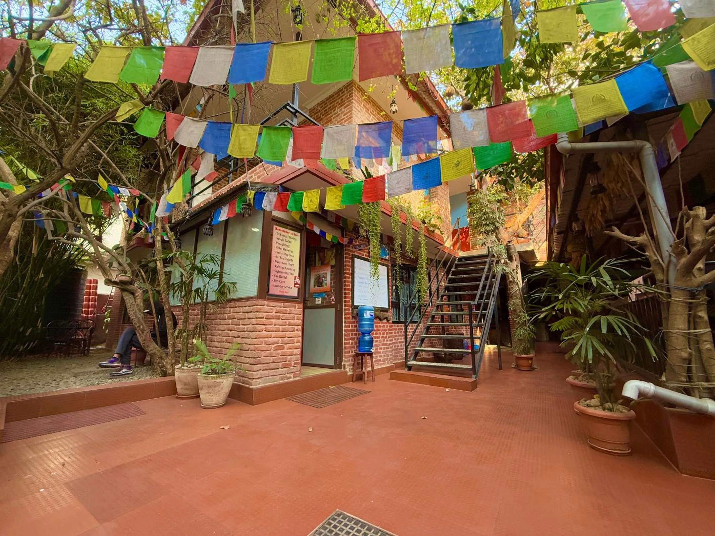 Garden in Gurung's Home