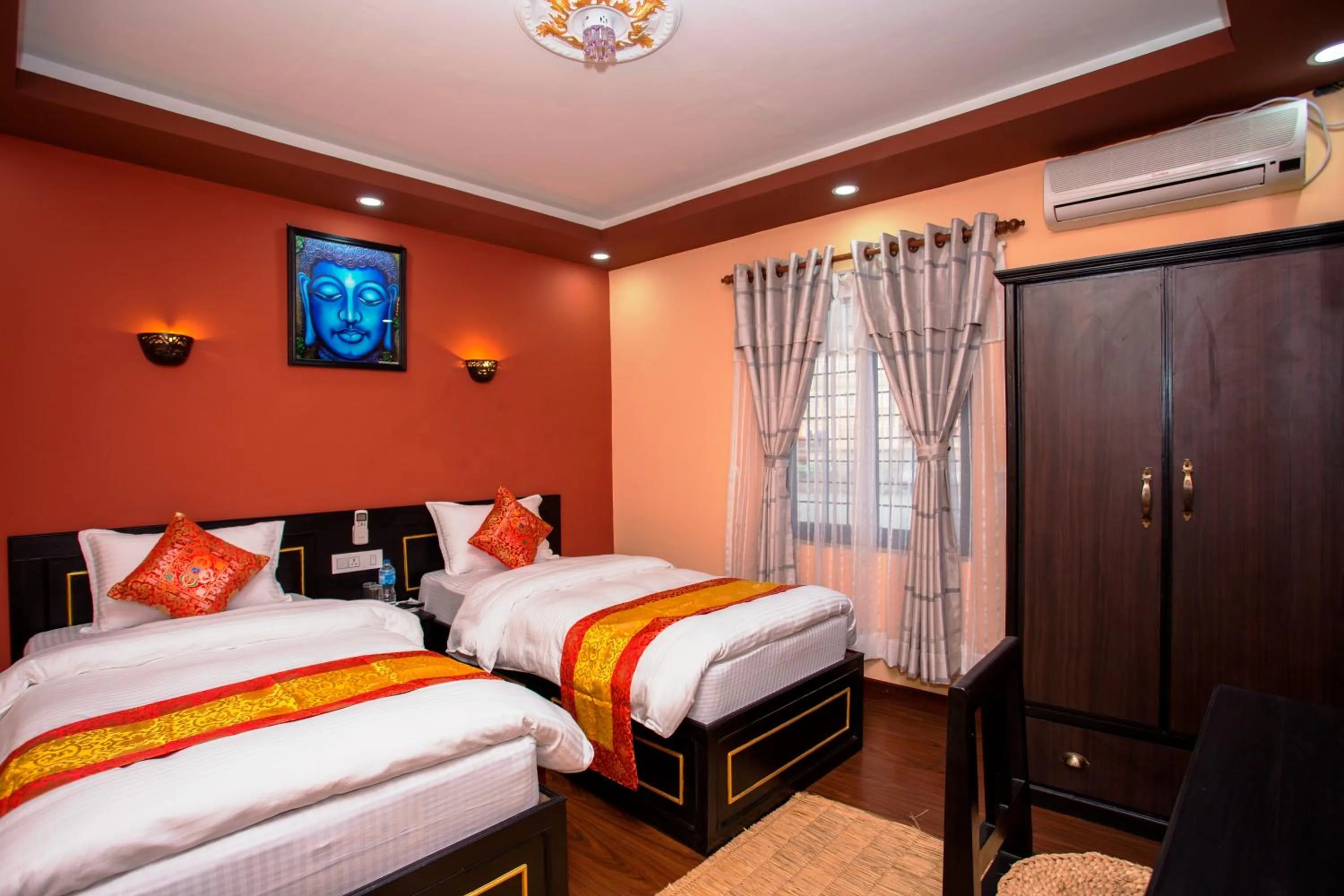 Bed in Gurung's Home