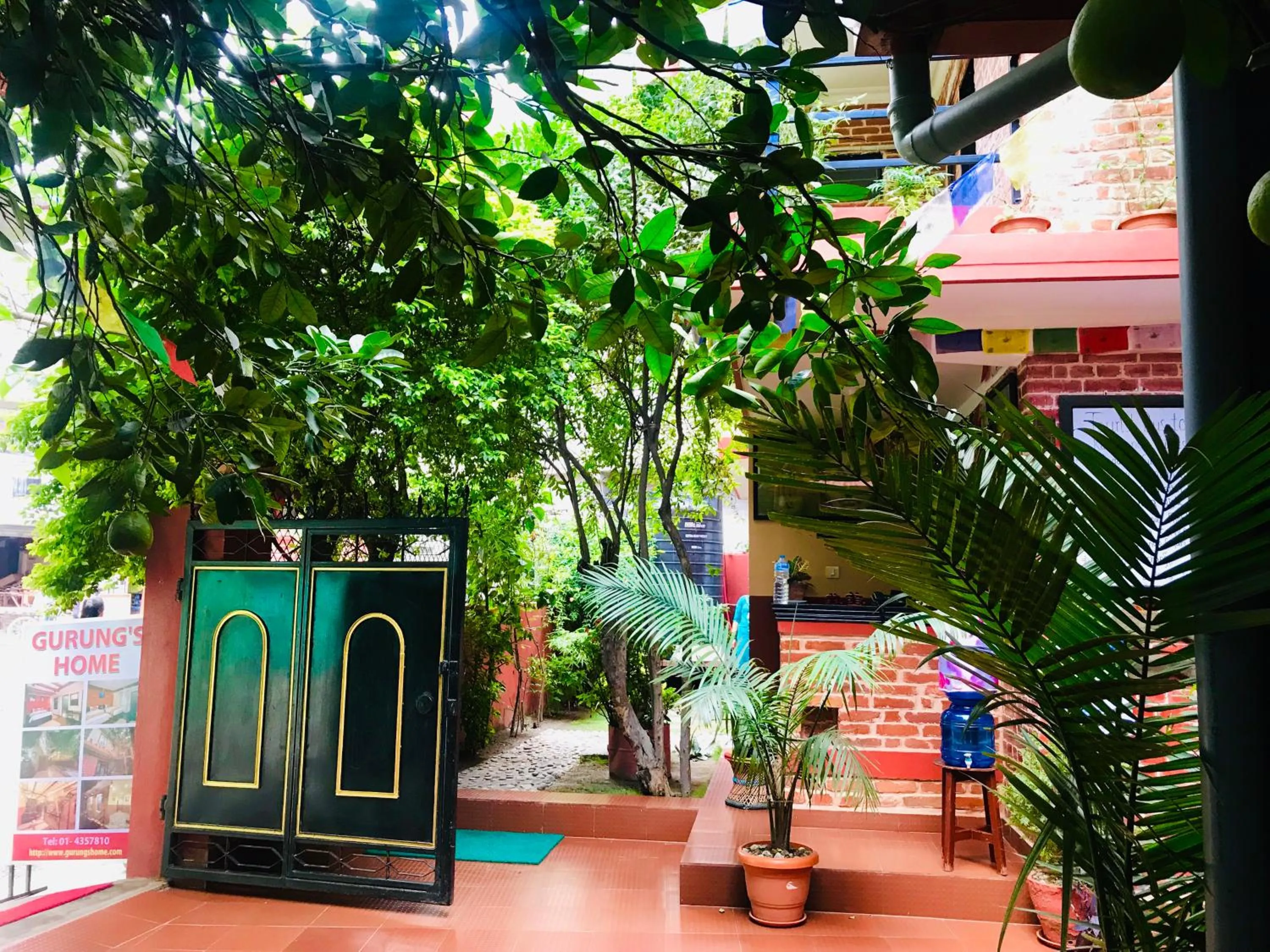 Facade/entrance in Gurung's Home