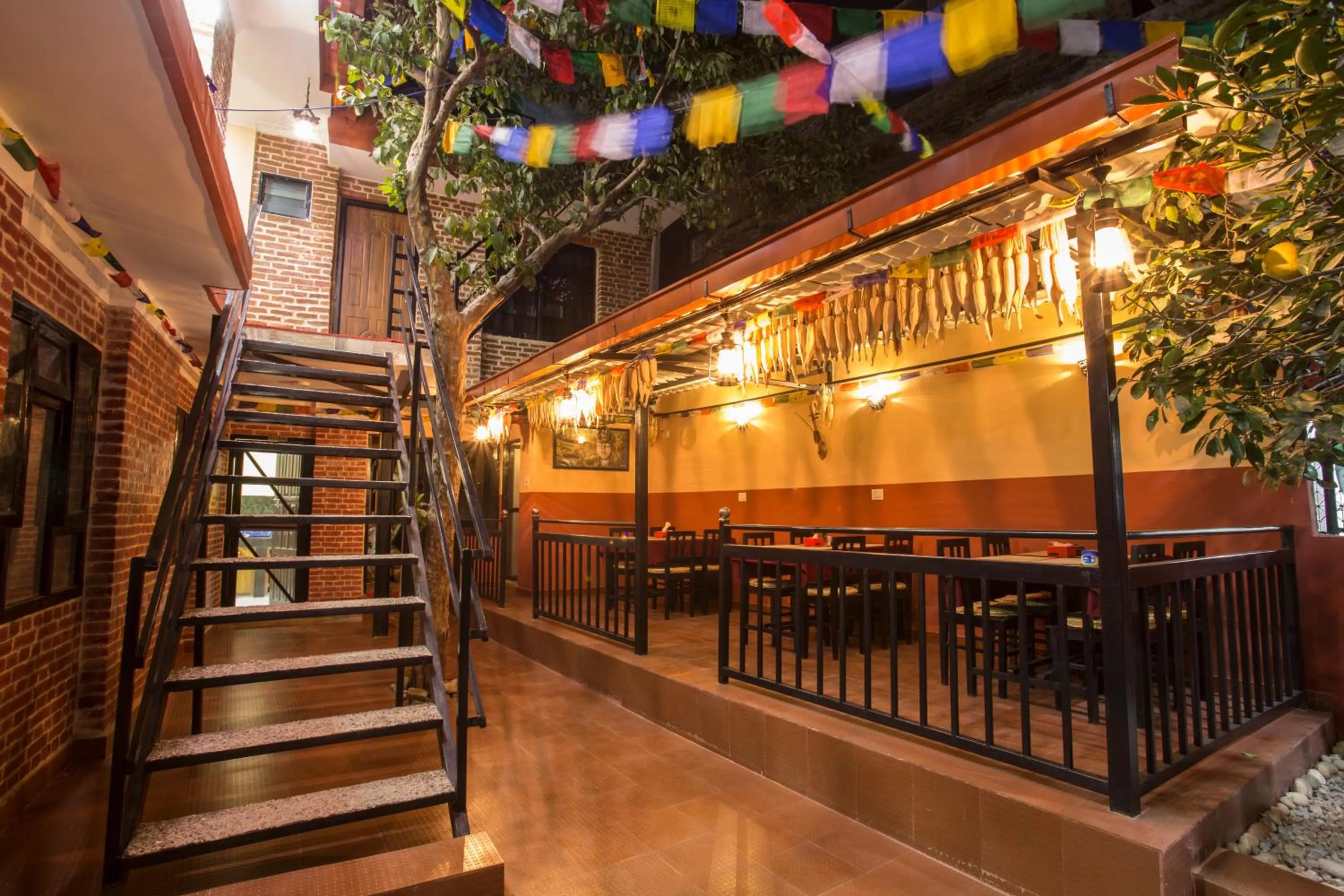 Garden view in Gurung's Home