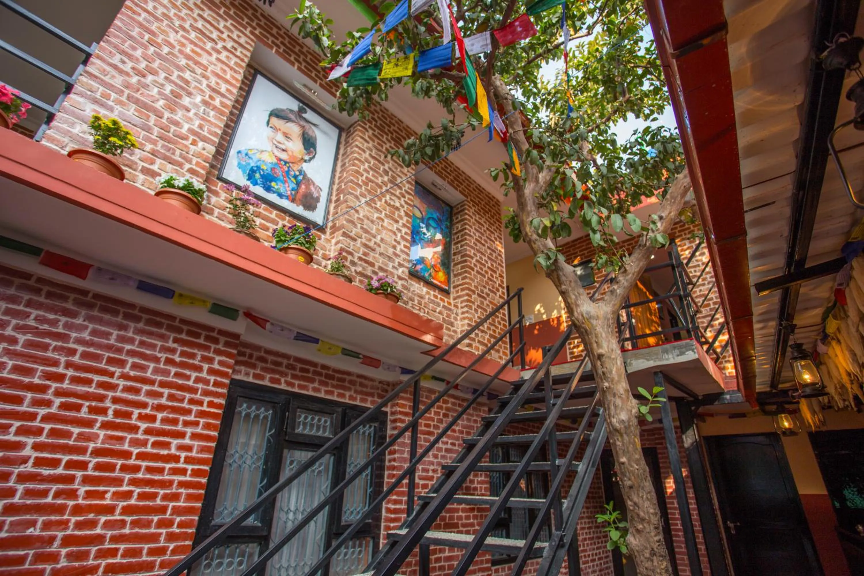 Facade/entrance in Gurung's Home