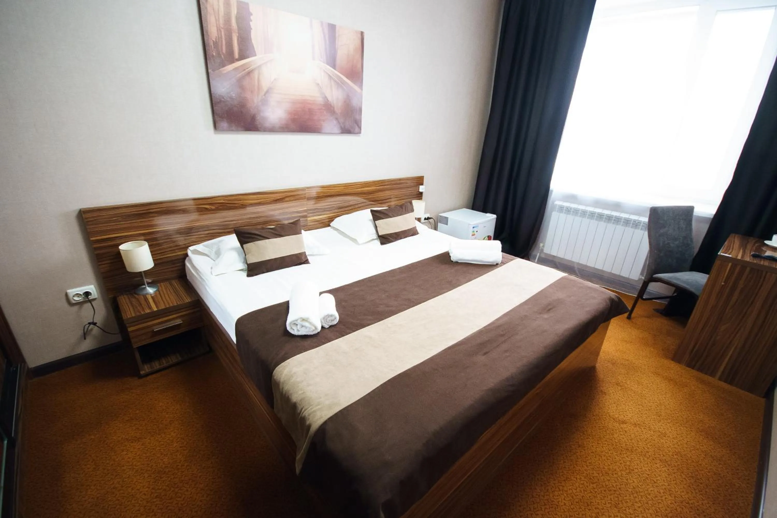 Bed in Premier Inn Astana