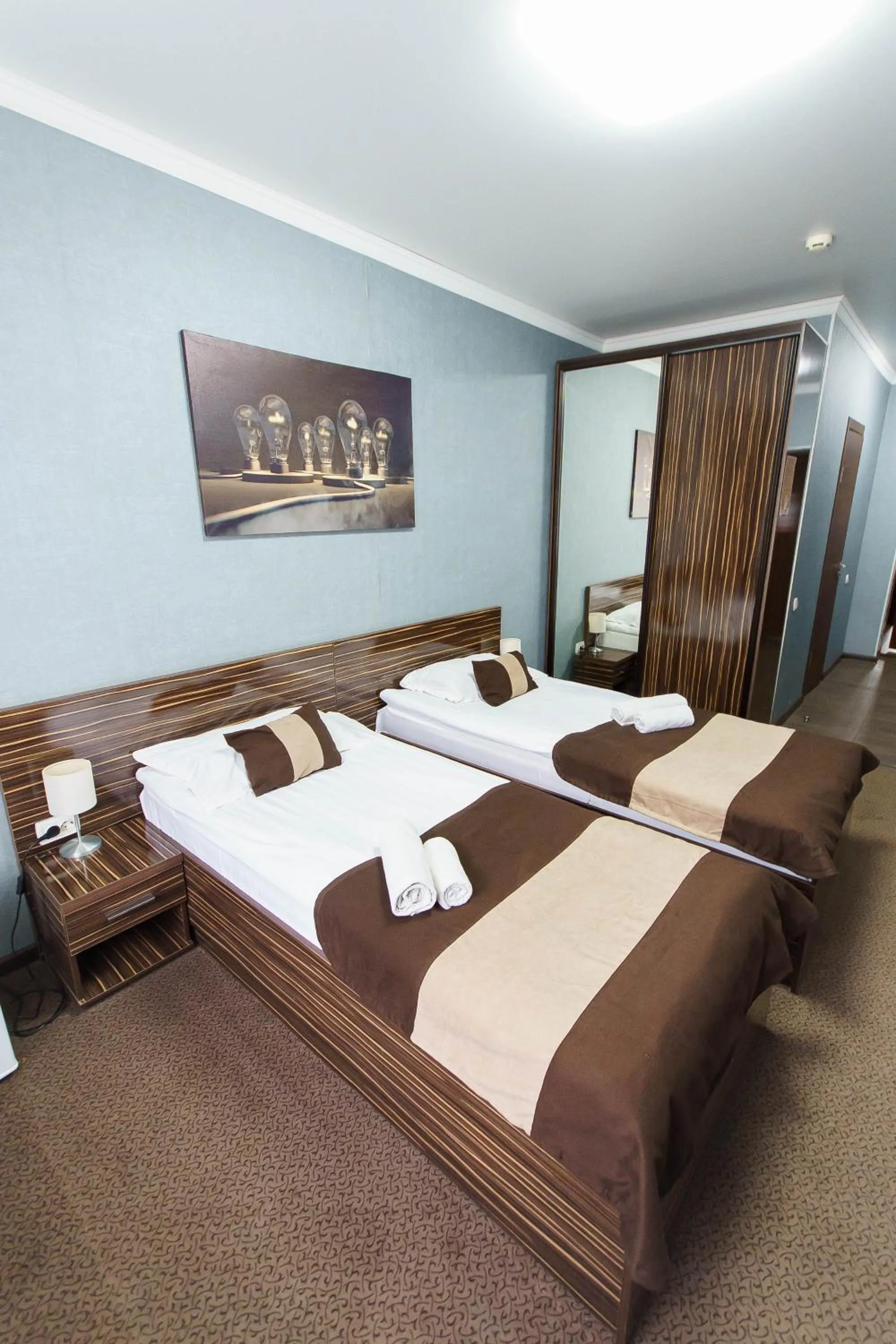 Bed in Premier Inn Astana