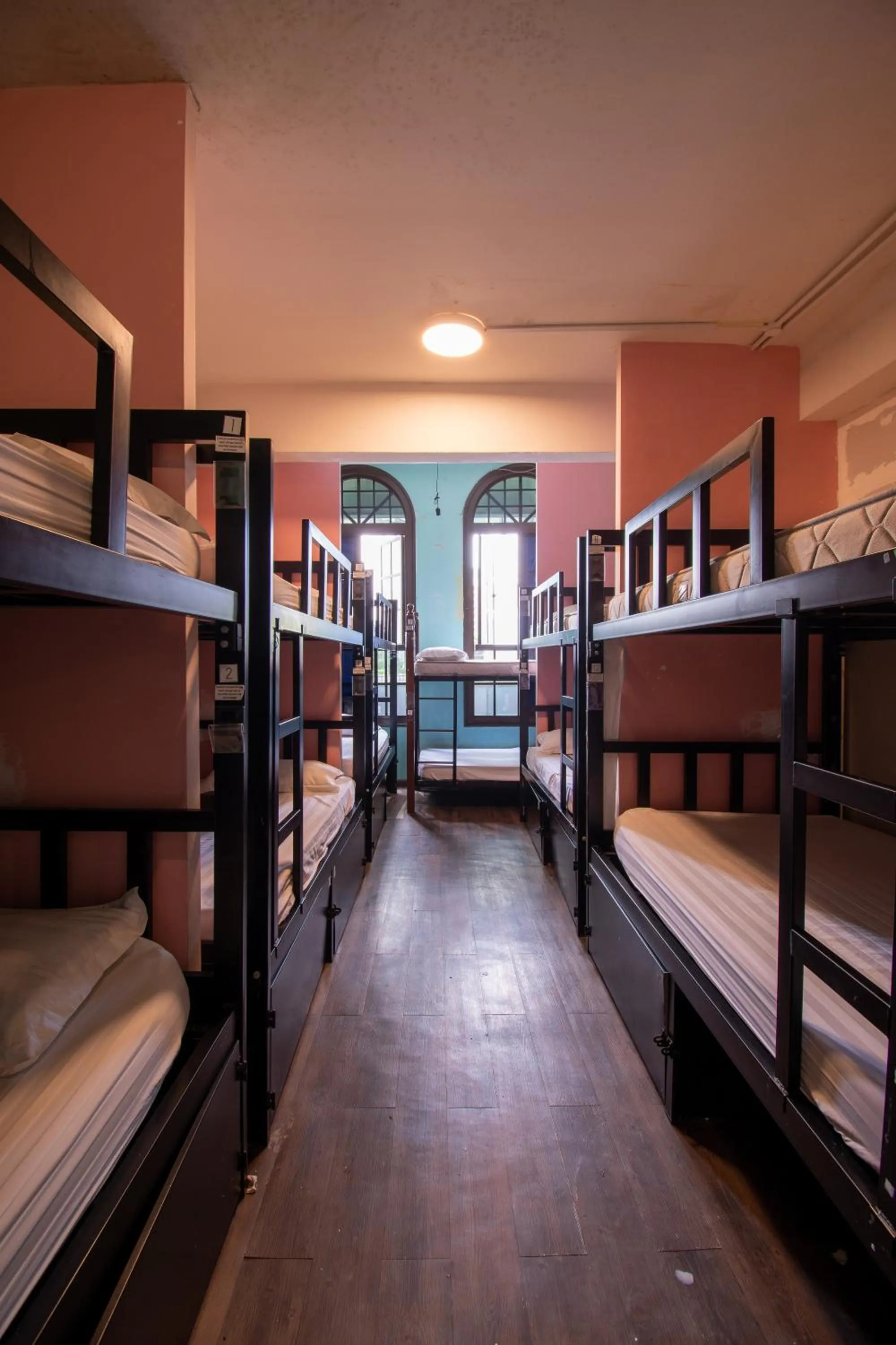 Bed in Travel Hub Guesthouse