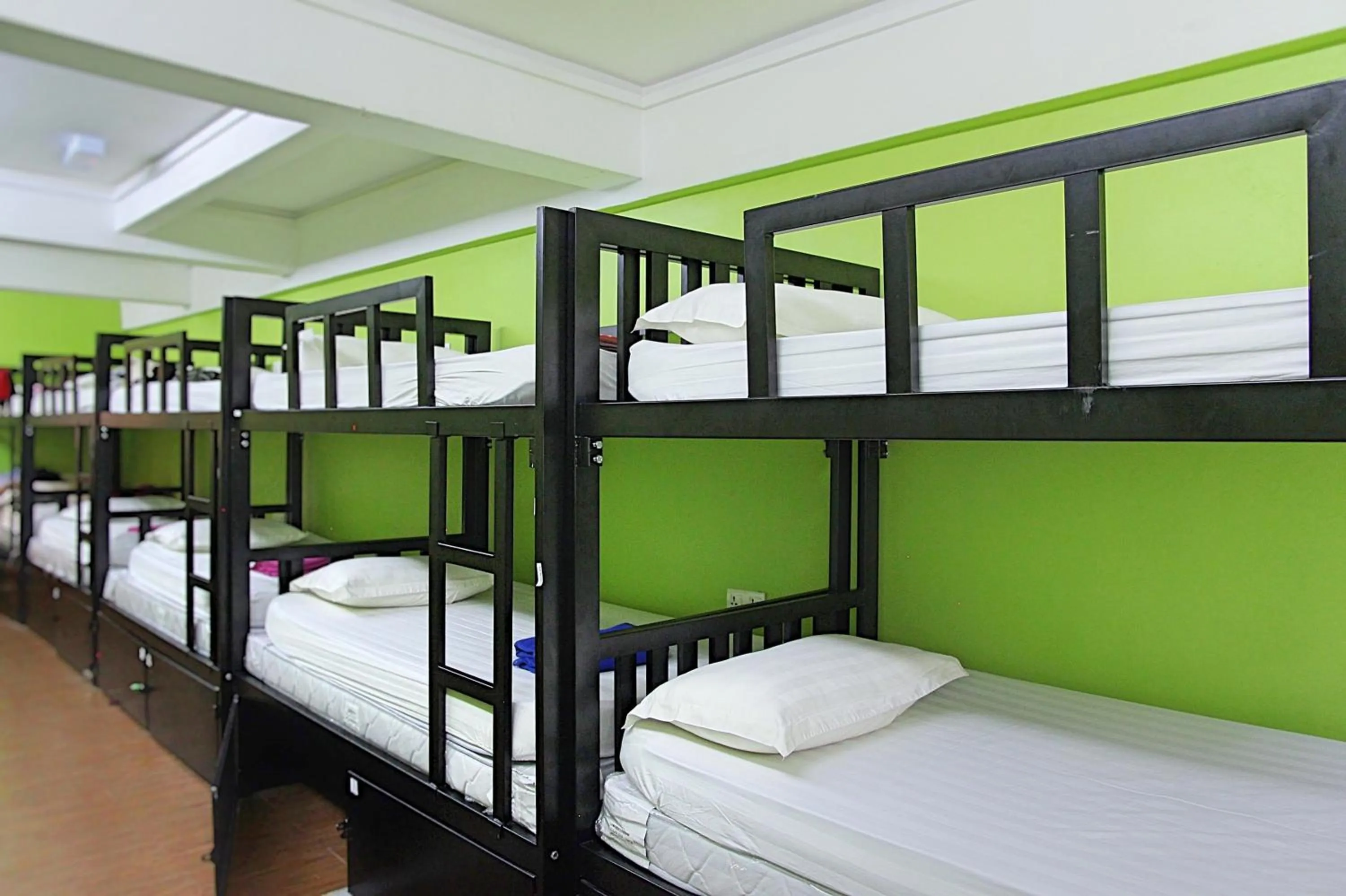 Bed in Travel Hub Guesthouse