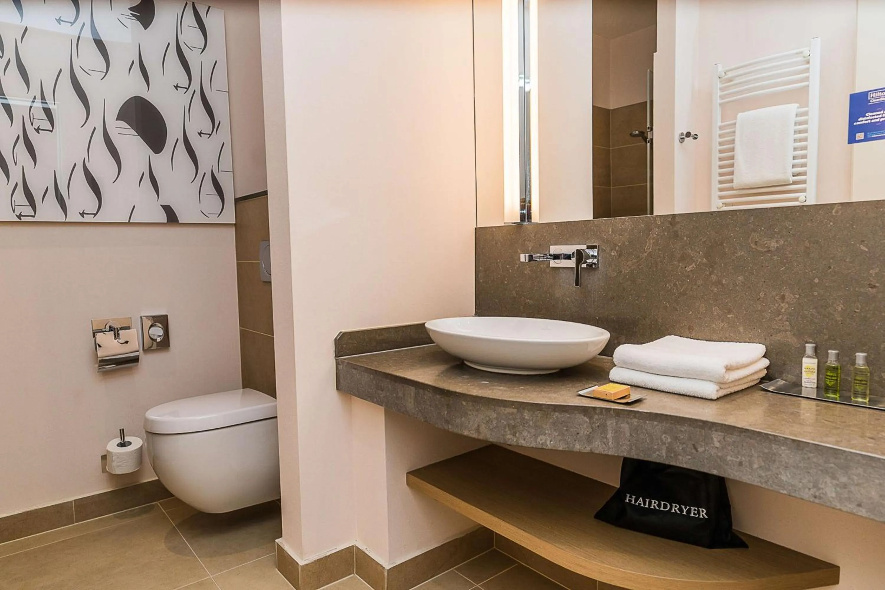 Bathroom in DoubleTree by Hilton Oradea