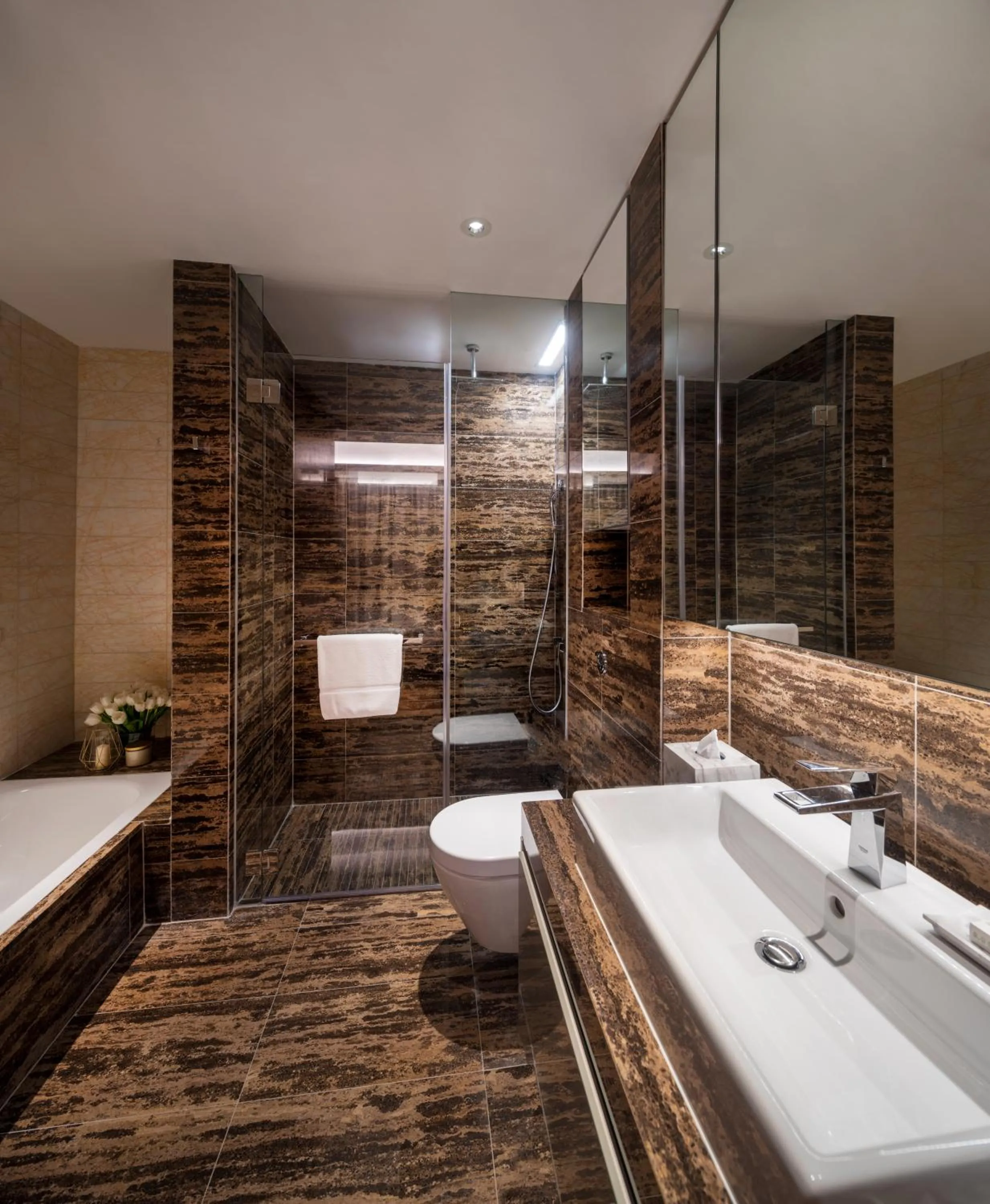 Shower in Fraser Residence Orchard Singapore