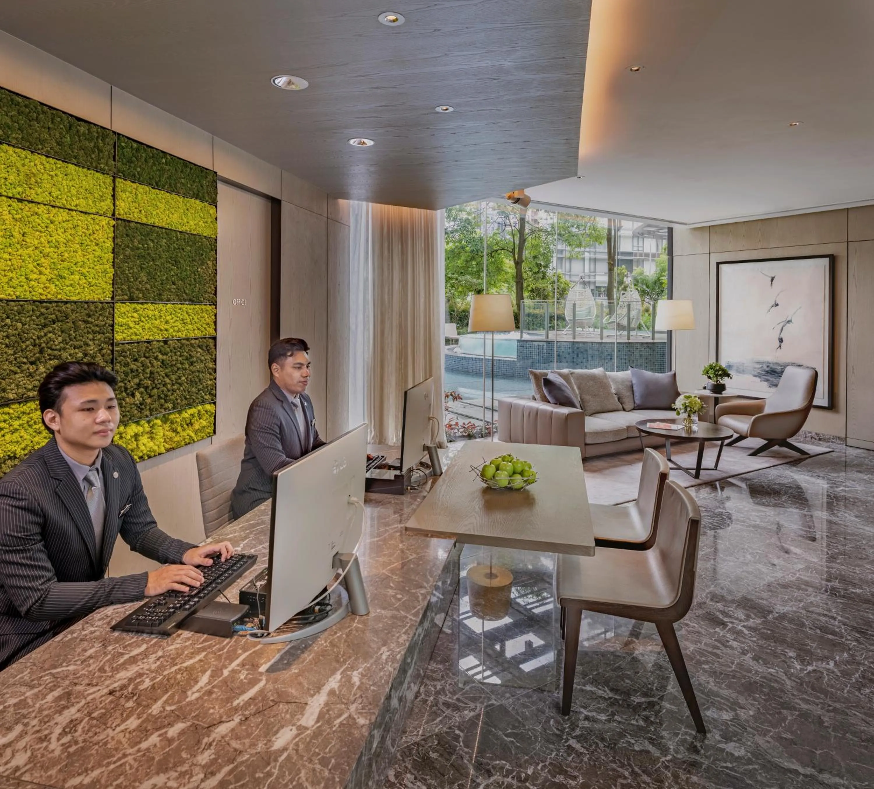 Lobby or reception in Fraser Residence Orchard Singapore