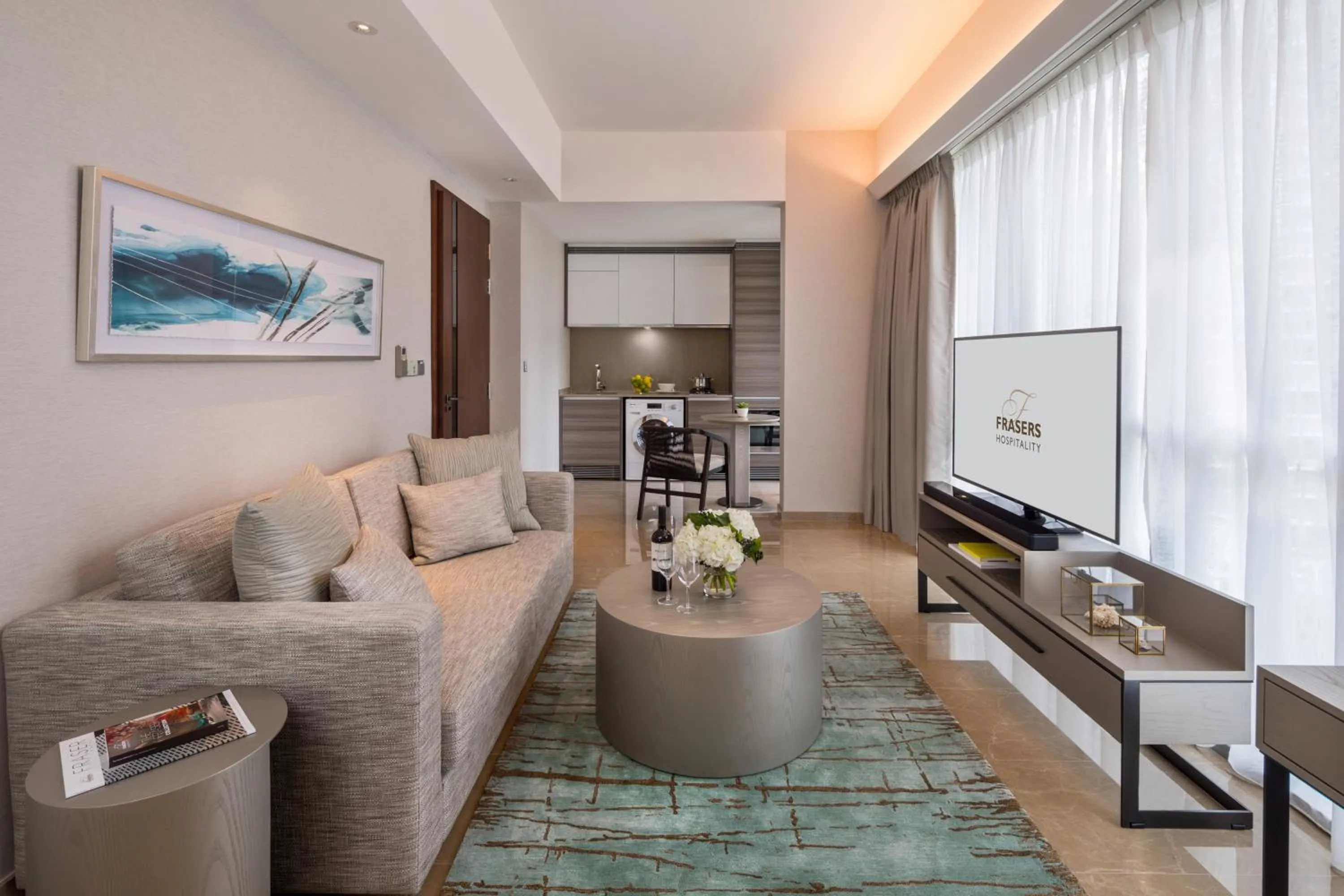 TV and multimedia in Fraser Residence Orchard Singapore