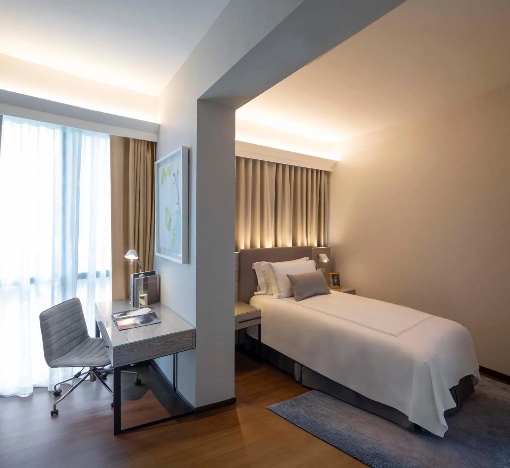 Bed in Fraser Residence Orchard Singapore