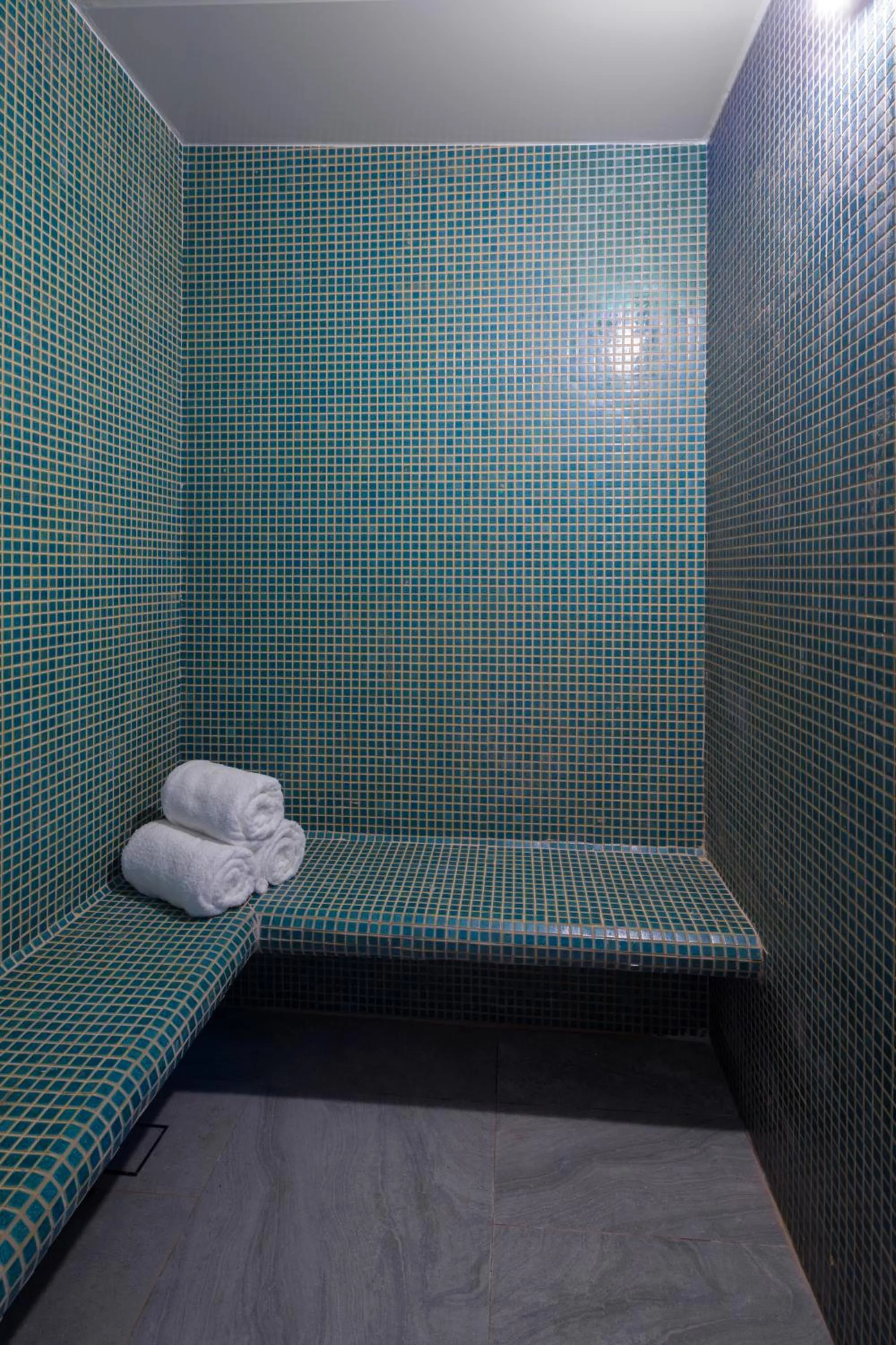 Steam room, Bed in Fraser Residence Orchard Singapore