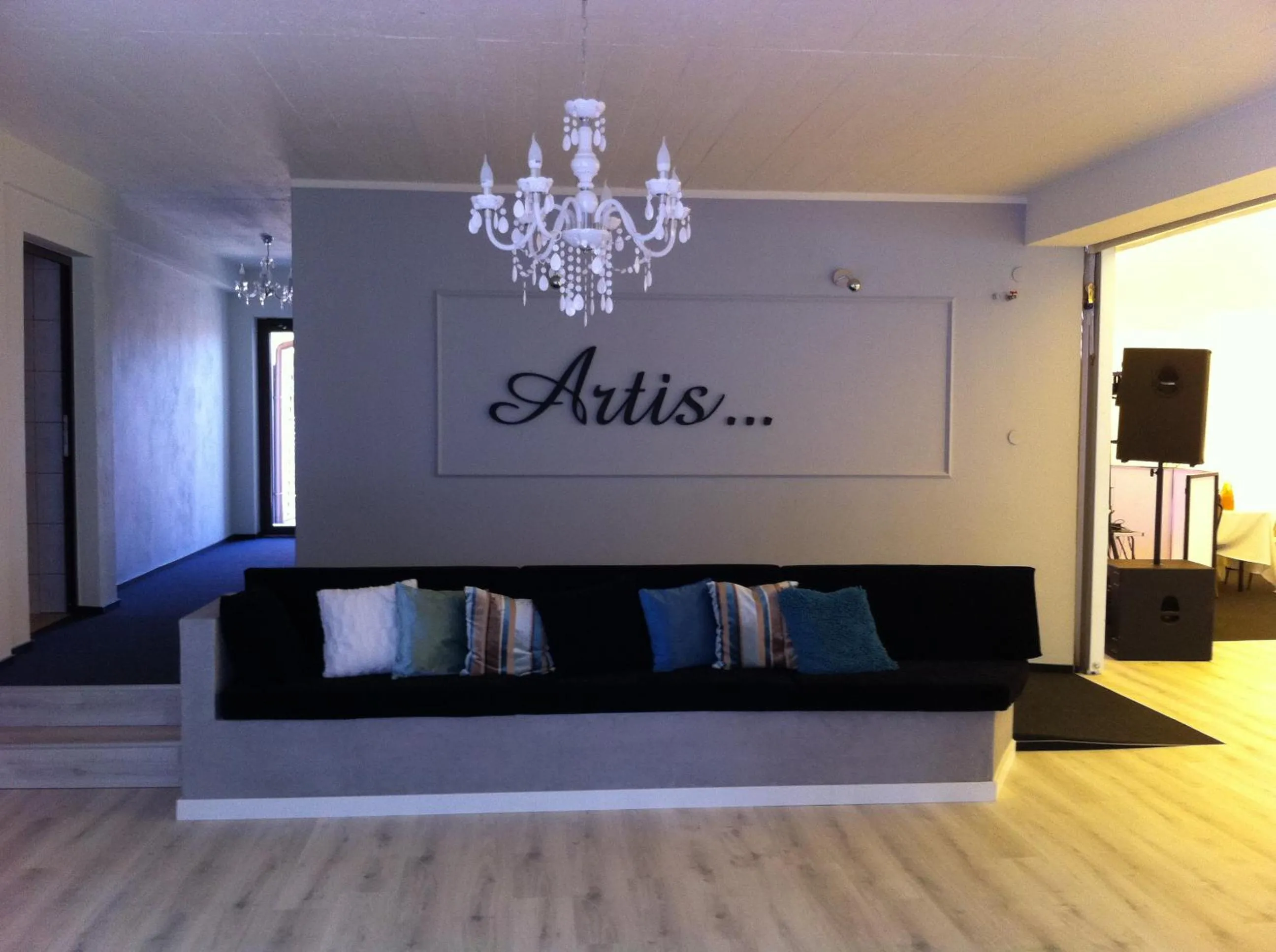 On site, Bed in Hotel Artis