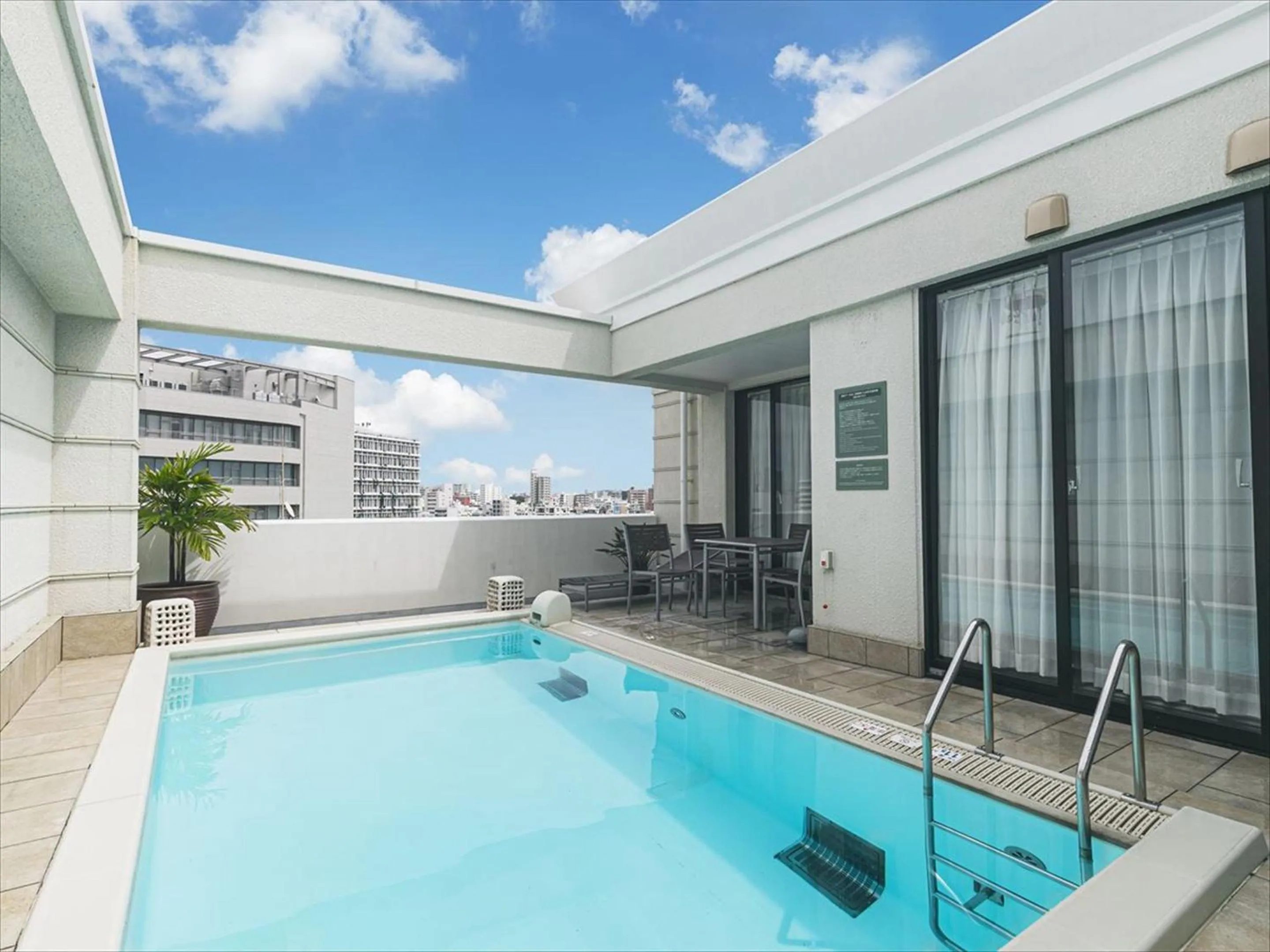 Swimming pool in Okinawa EXES Naha