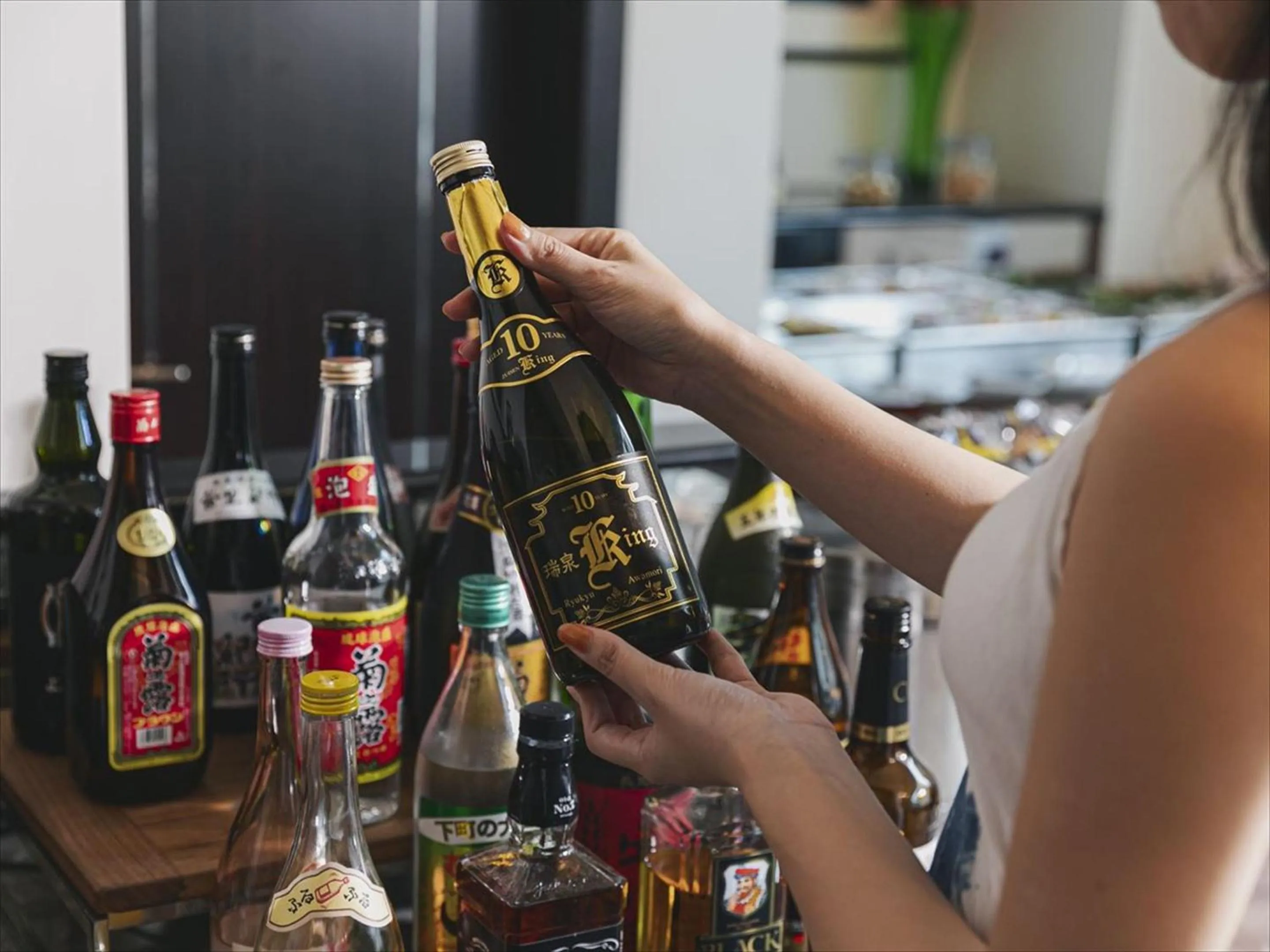 Lounge or bar in Okinawa EXES Naha