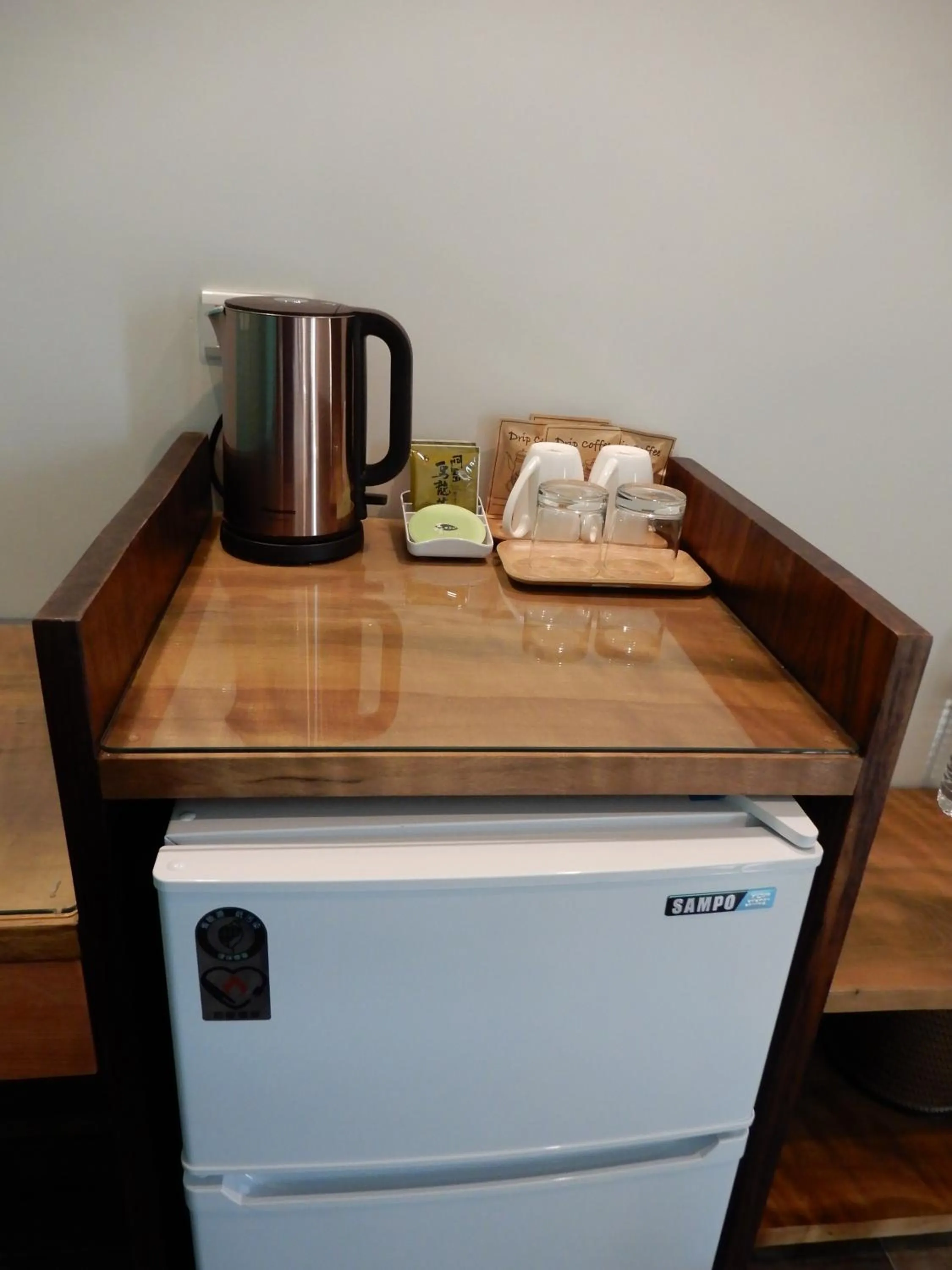 Decorative detail in Happy Wing Guesthouse